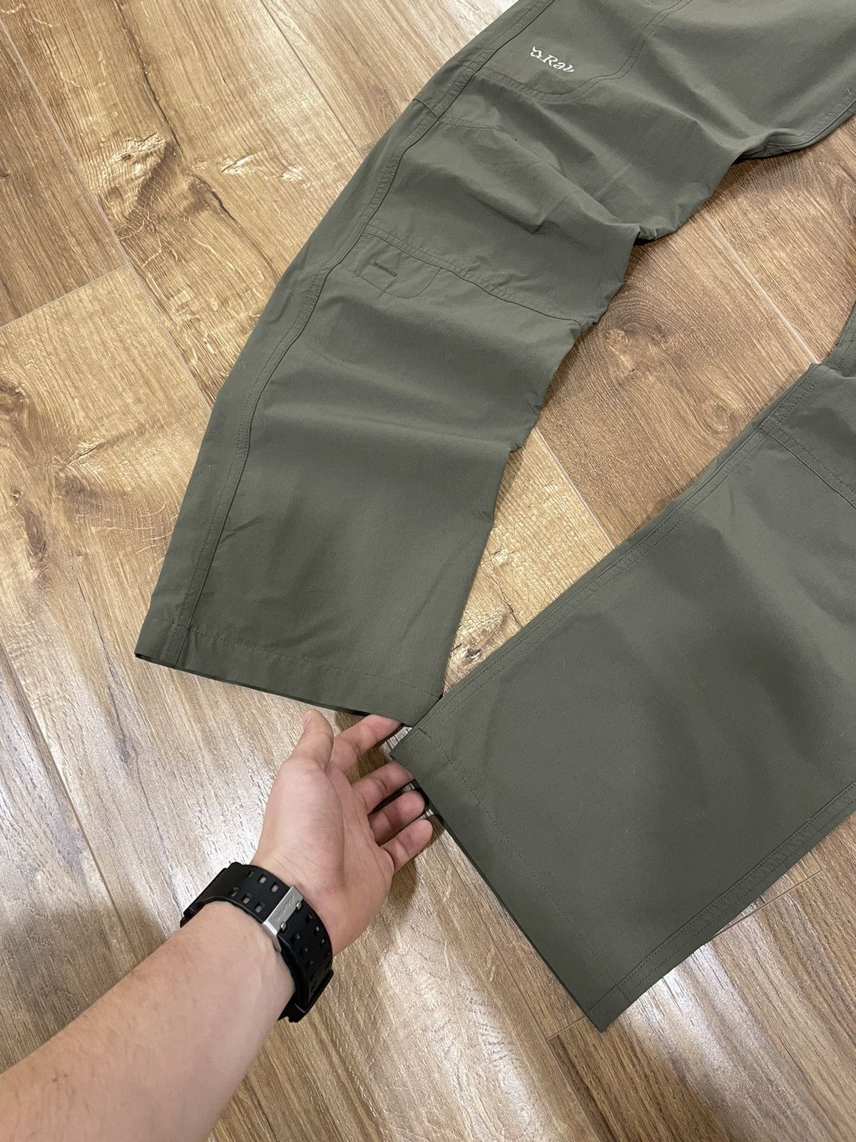 Rab × Vintage Vintage Rab Tracking Outdoor Cargo Pants Joggers Size 28" / US 6 / IT 42 - 3 Thumbnail