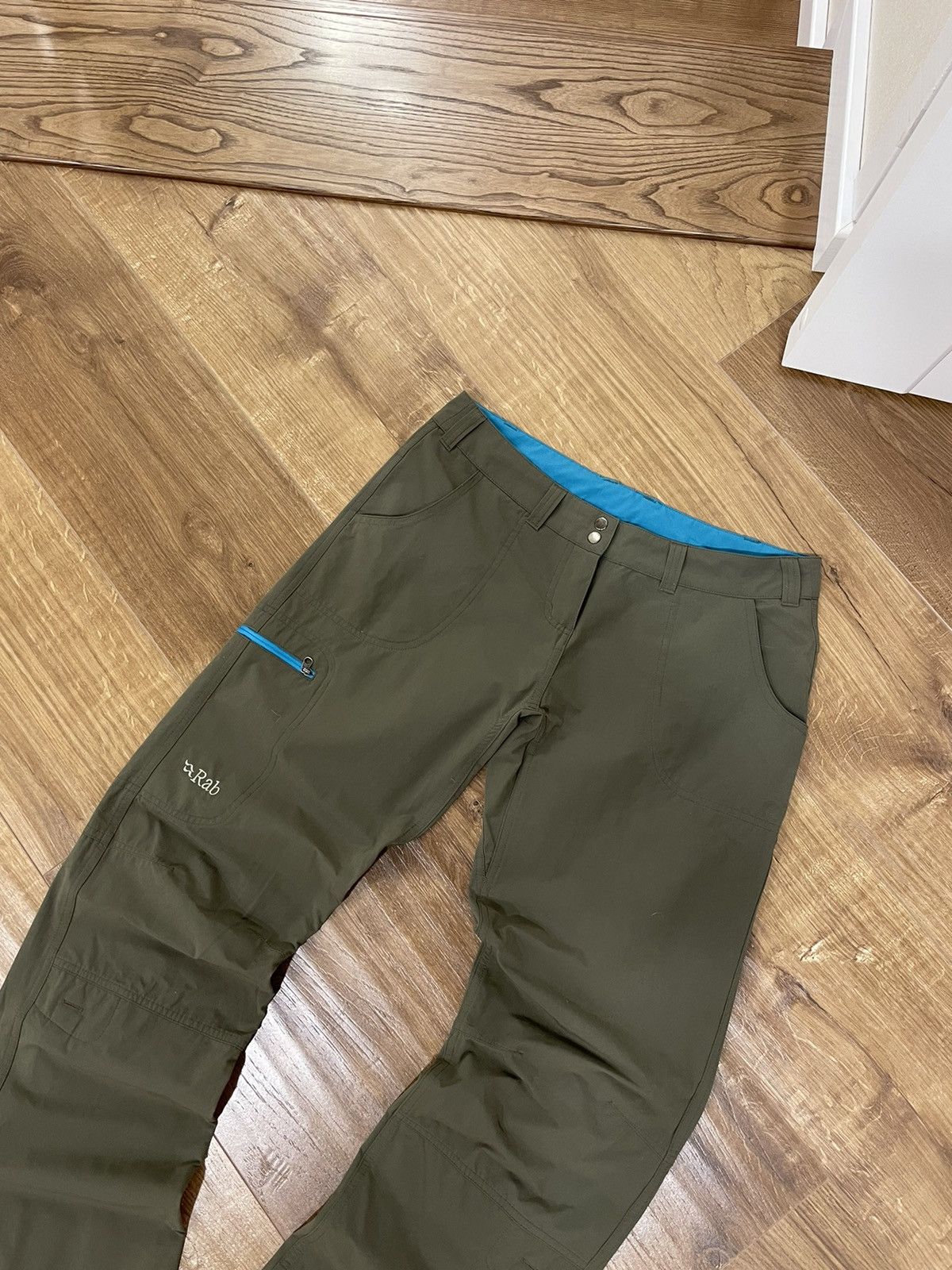 Rab × Vintage Vintage Rab Tracking Outdoor Cargo Pants Joggers Size 28" / US 6 / IT 42 - 2 Thumbnail