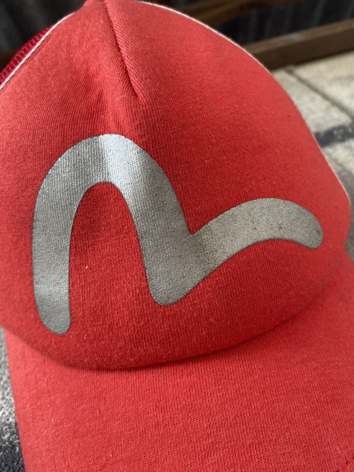 Japanese Brand EVISU Authentic Trucker Hat Size ONE SIZE - 4 Thumbnail