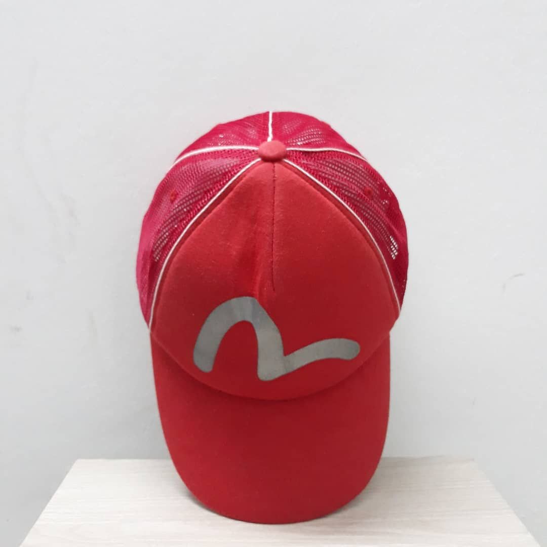 Japanese Brand EVISU Authentic Trucker Hat Size ONE SIZE - 10 Thumbnail