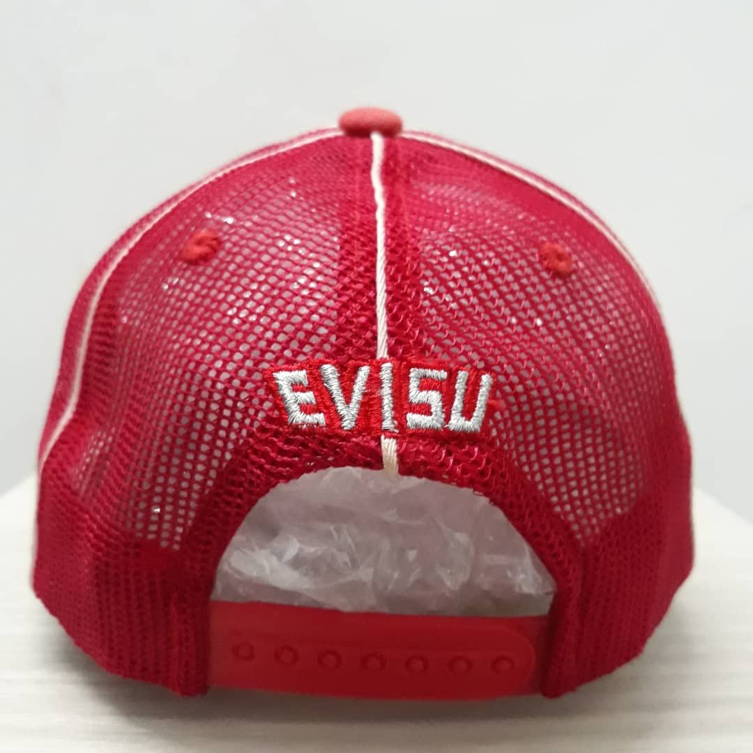 Japanese Brand EVISU Authentic Trucker Hat Size ONE SIZE - 9 Thumbnail