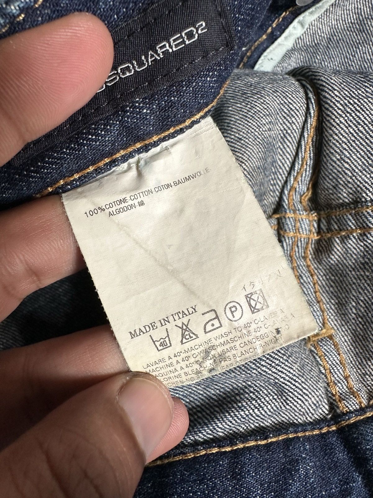 Dsquared2 Dsquared2 Giant Jeff super size sex jeans Size US 35 - 13 Thumbnail