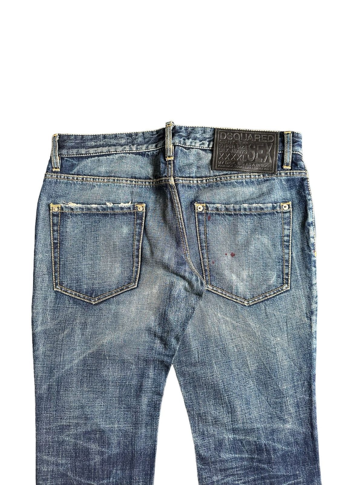 Dsquared2 Dsquared2 Giant Jeff super size sex jeans Size US 35 - 10 Thumbnail
