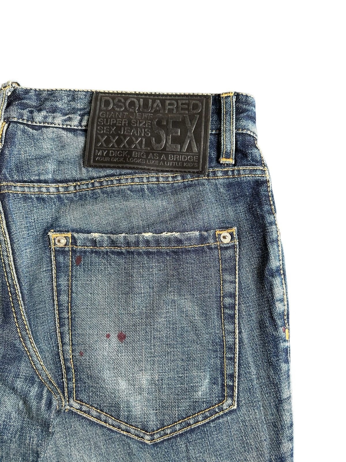 Dsquared2 Dsquared2 Giant Jeff super size sex jeans Size US 35 - 11 Thumbnail
