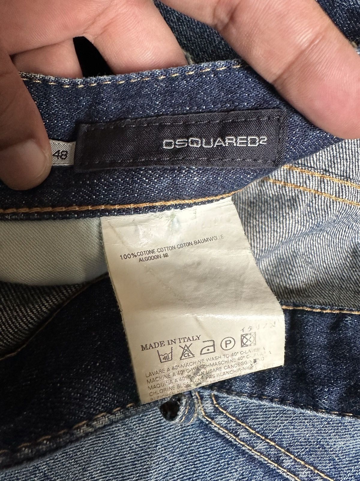 Dsquared2 Dsquared2 Giant Jeff super size sex jeans Size US 35 - 16 Thumbnail