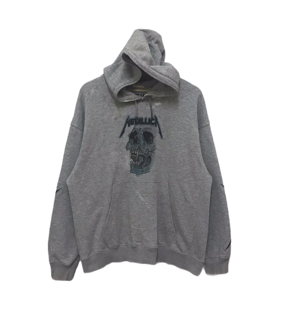 Band Tees × Metallica VINTAGE METALICCA HOODIE SWEATSHIRT PUSHEAD BIG LOGO Size US L / EU 52-54 / 3 - 5 Thumbnail