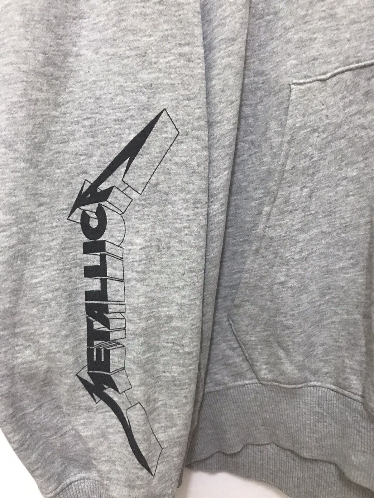 Band Tees × Metallica VINTAGE METALICCA HOODIE SWEATSHIRT PUSHEAD BIG LOGO Size US L / EU 52-54 / 3 - 8 Thumbnail