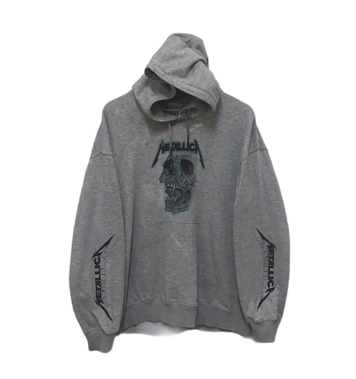 Band Tees × Metallica VINTAGE METALICCA HOODIE SWEATSHIRT PUSHEAD BIG LOGO Size US L / EU 52-54 / 3 - 2 Thumbnail