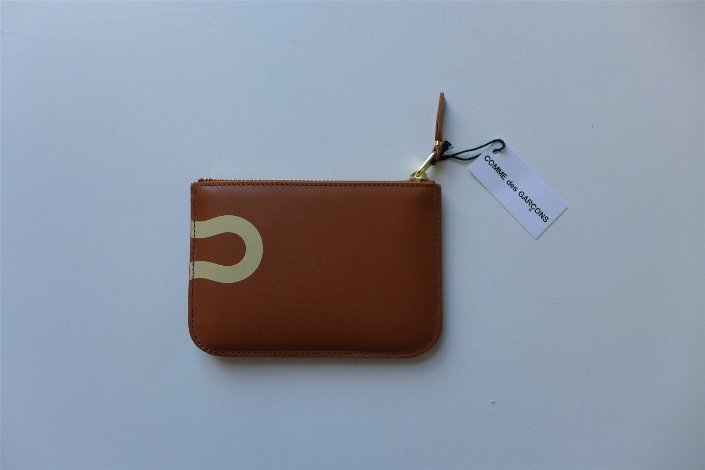 Comme des Garcons Comme des Garcons Ruby Eyes Zip Wallet - Brown Leather Size ONE SIZE - 6 Thumbnail