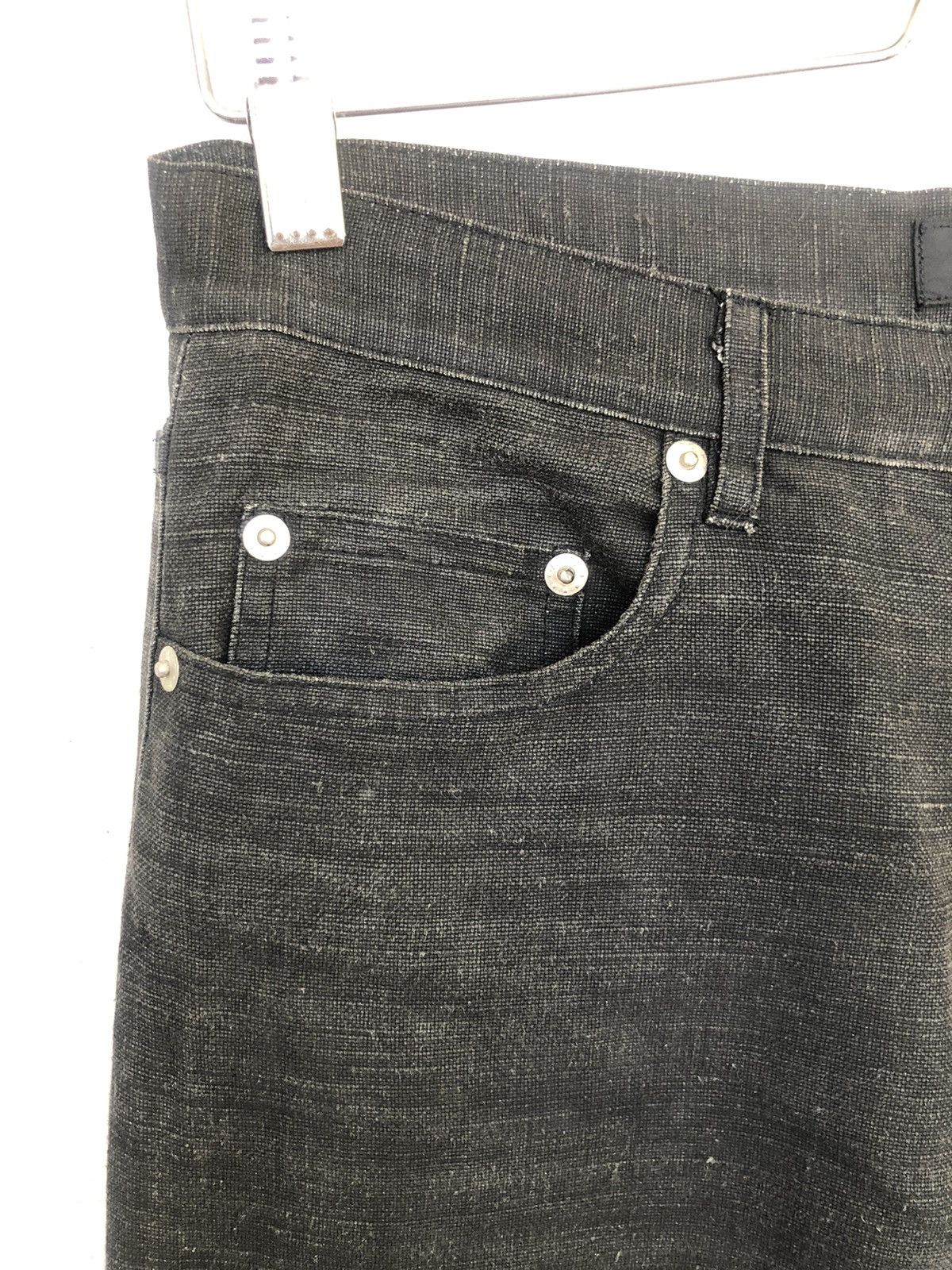 A.P.C. A.P.C. 🇫🇷 🇯🇵 Production Linen Blend Minimal Denim Size US 29 - 5 Thumbnail