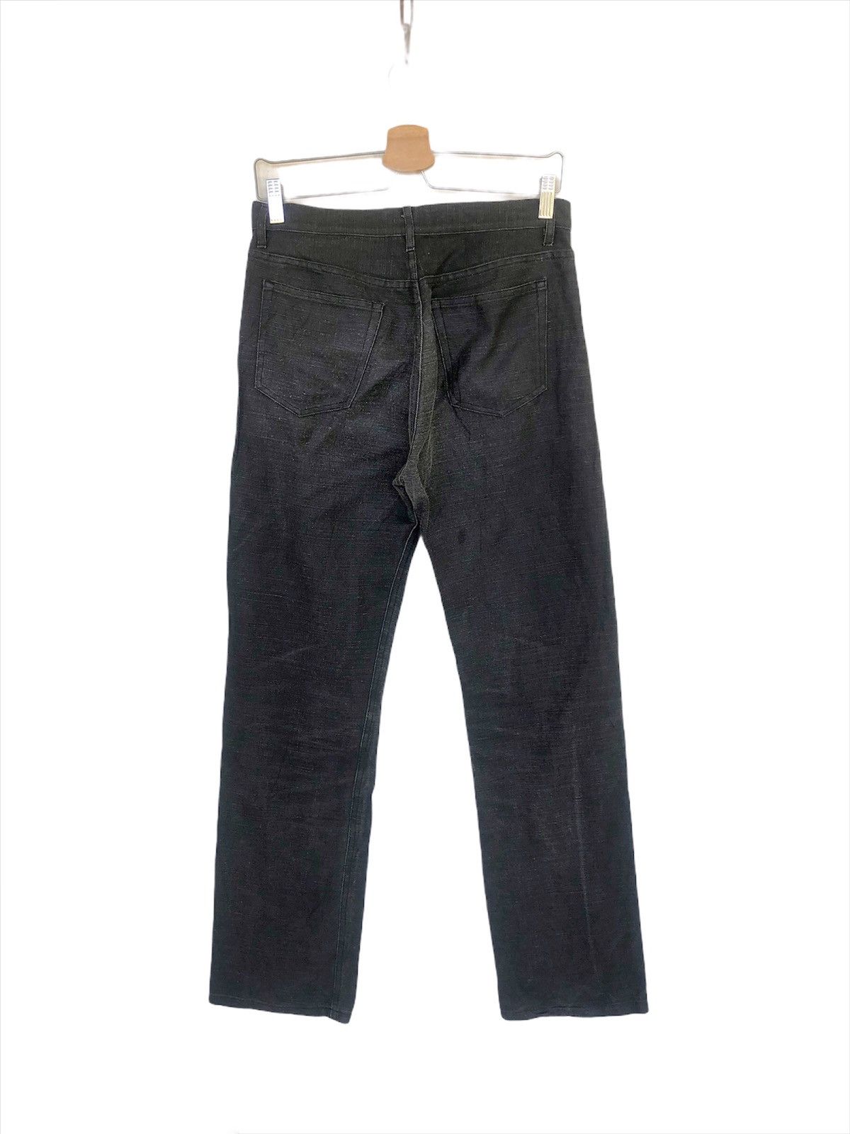 A.P.C. A.P.C. 🇫🇷 🇯🇵 Production Linen Blend Minimal Denim Size US 29 - 3 Thumbnail