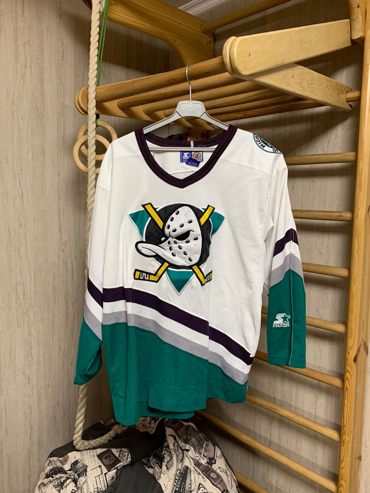 Vintage Starter Mighty Ducks jersey