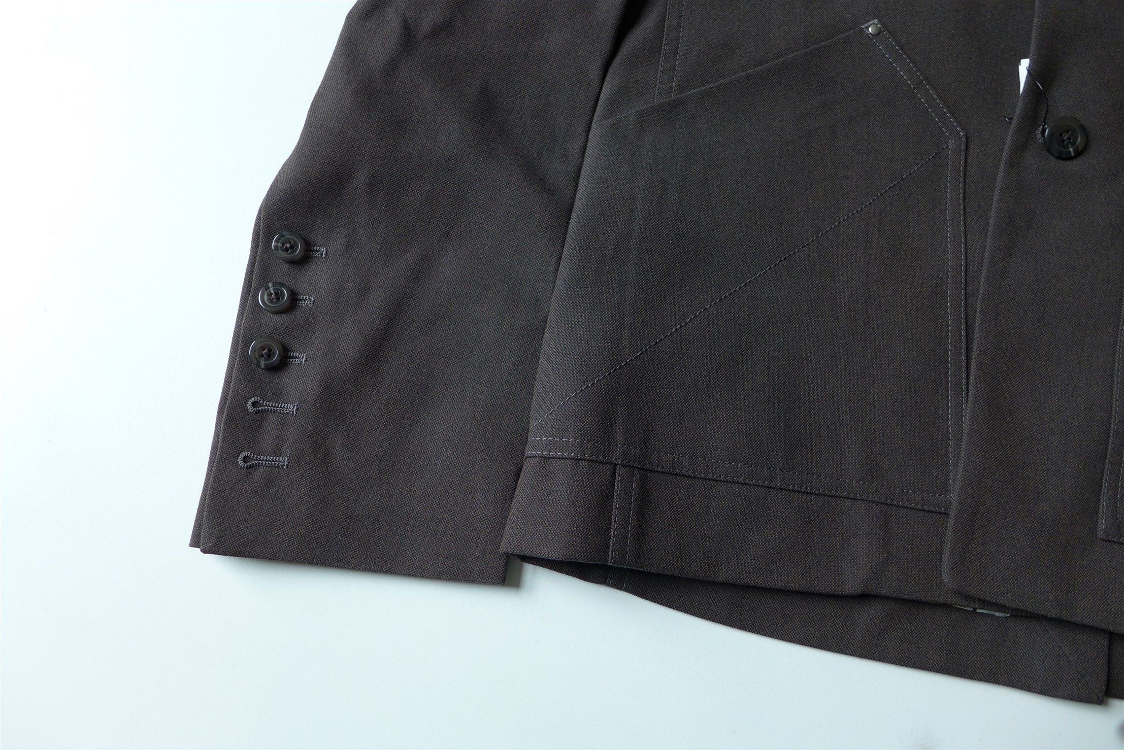 Rick Owens Rick Owens FW20 Performa CMS Island Work Jacket - Bronze Size US M / EU 48-50 / 2 - 8 Thumbnail