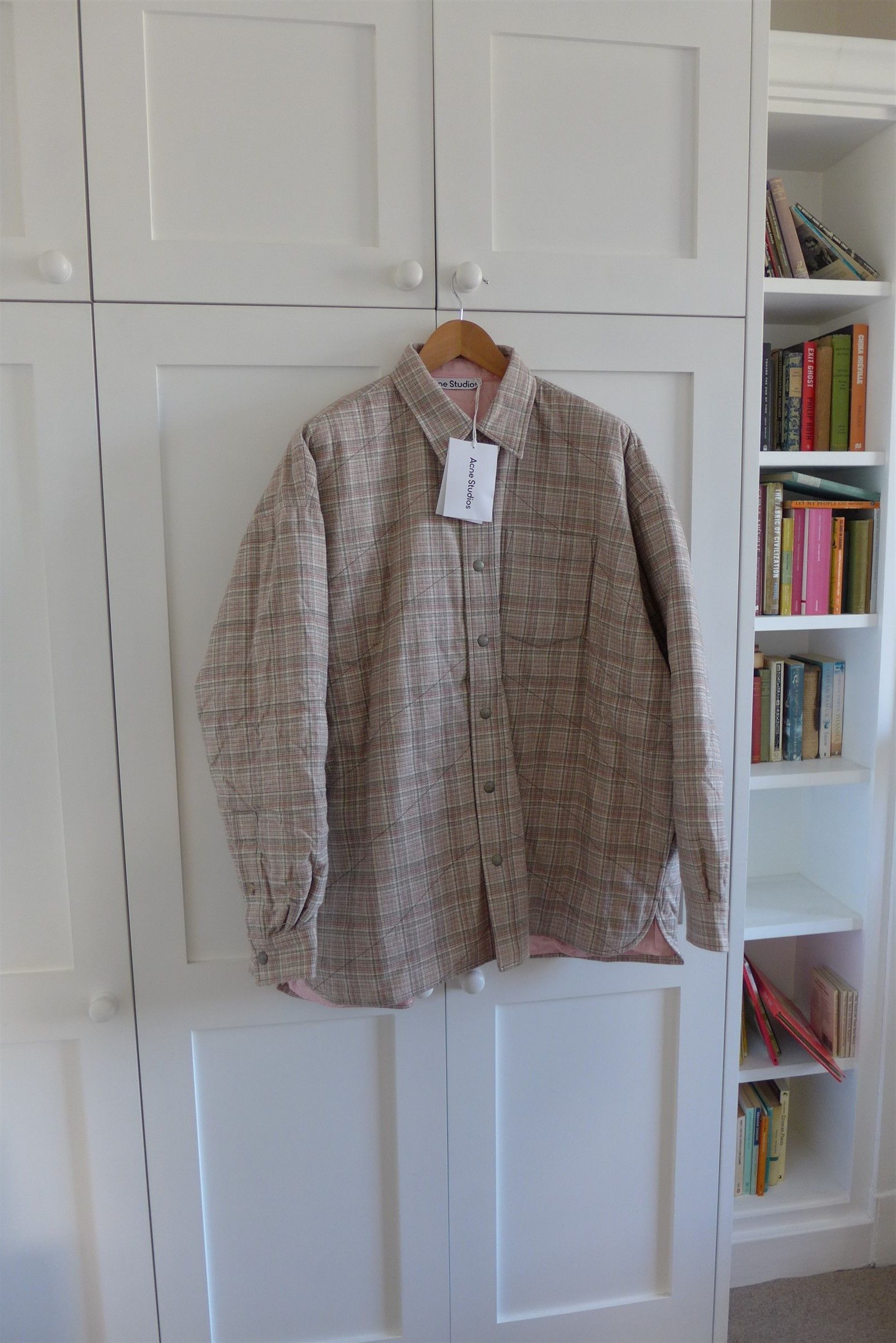 Acne Studios Acne Studios Oversized Otit Insulated Shirt Jacket Size US M / EU 48-50 / 2 - 4 Thumbnail