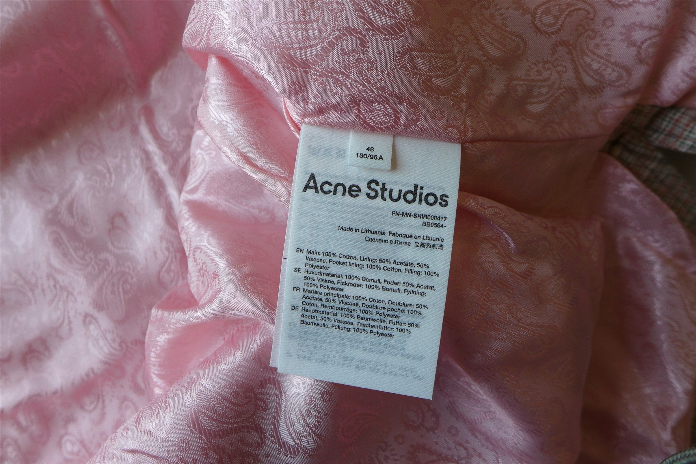 Acne Studios Acne Studios Oversized Otit Insulated Shirt Jacket Size US M / EU 48-50 / 2 - 16 Thumbnail
