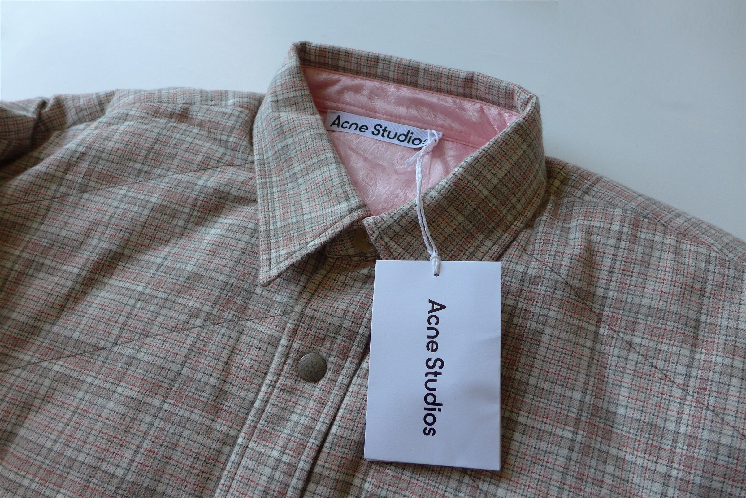 Acne Studios Acne Studios Oversized Otit Insulated Shirt Jacket Size US M / EU 48-50 / 2 - 6 Thumbnail