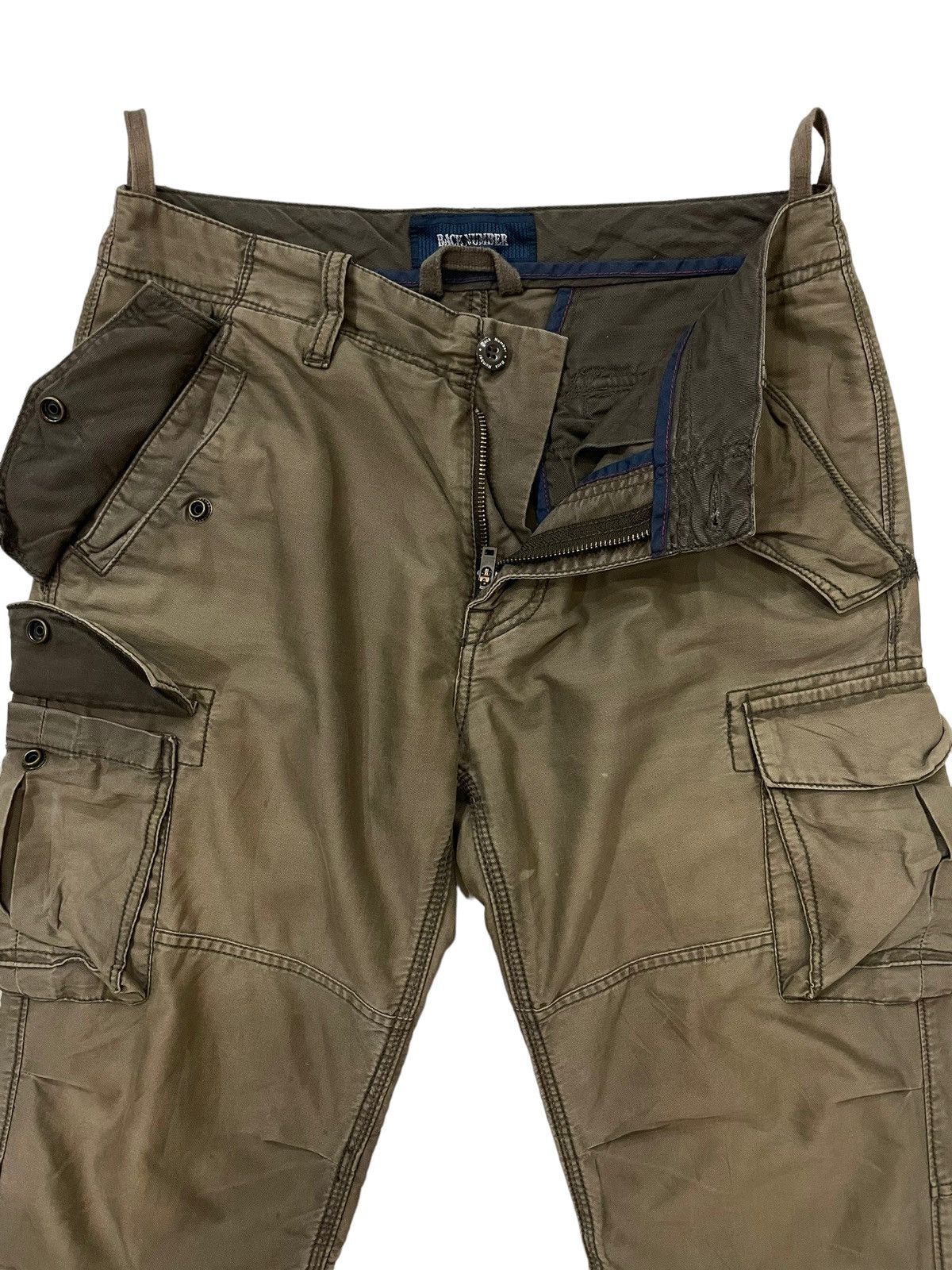 Japanese Brand × Vintage Back Number Tactical Cargo Multi Pocket Pant Size US 30 / EU 46 - 11 Thumbnail