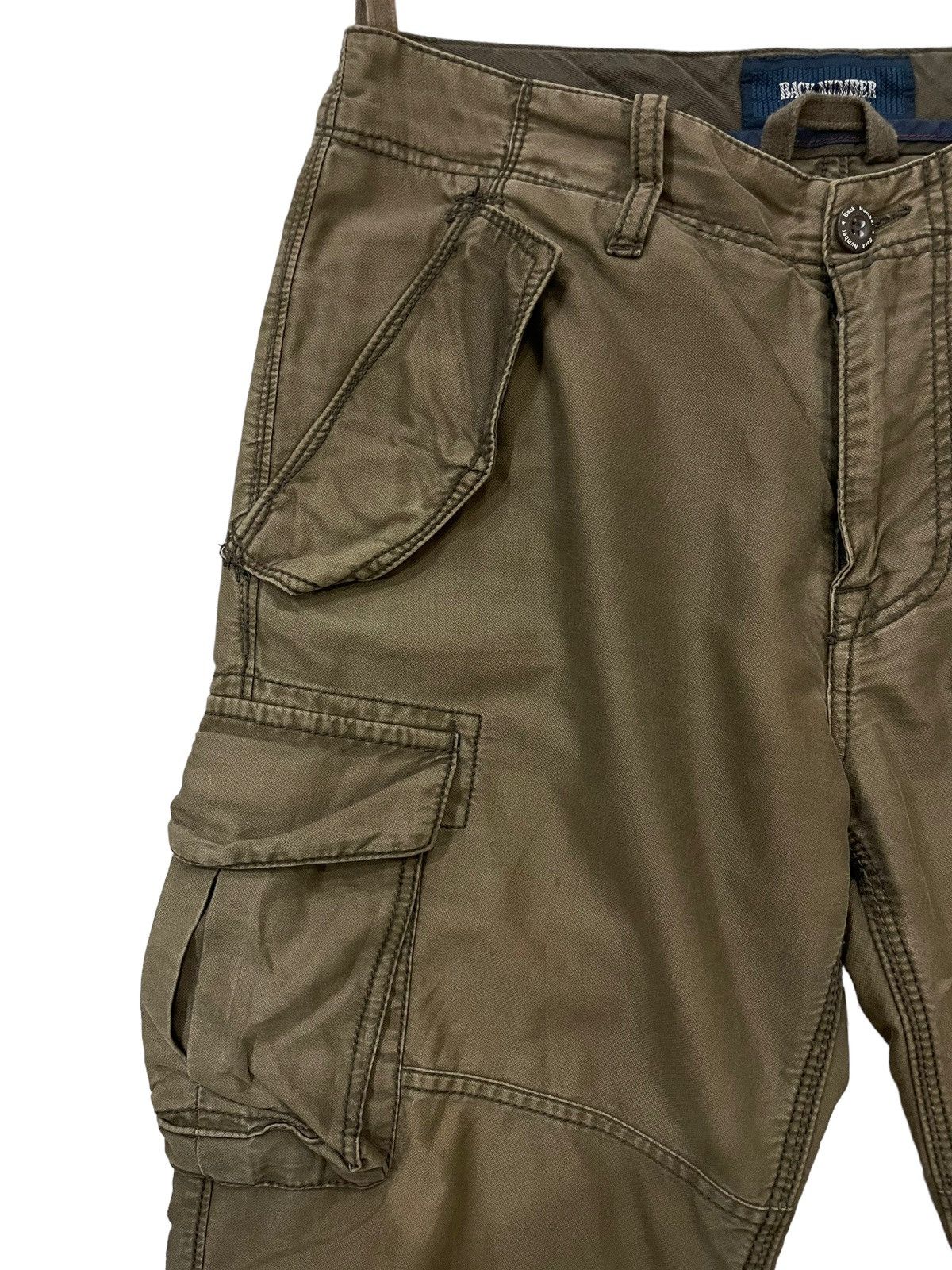 Japanese Brand × Vintage Back Number Tactical Cargo Multi Pocket Pant Size US 30 / EU 46 - 6 Thumbnail