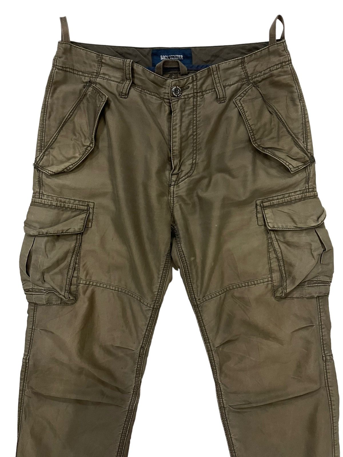 Japanese Brand × Vintage Back Number Tactical Cargo Multi Pocket Pant Size US 30 / EU 46 - 3 Thumbnail