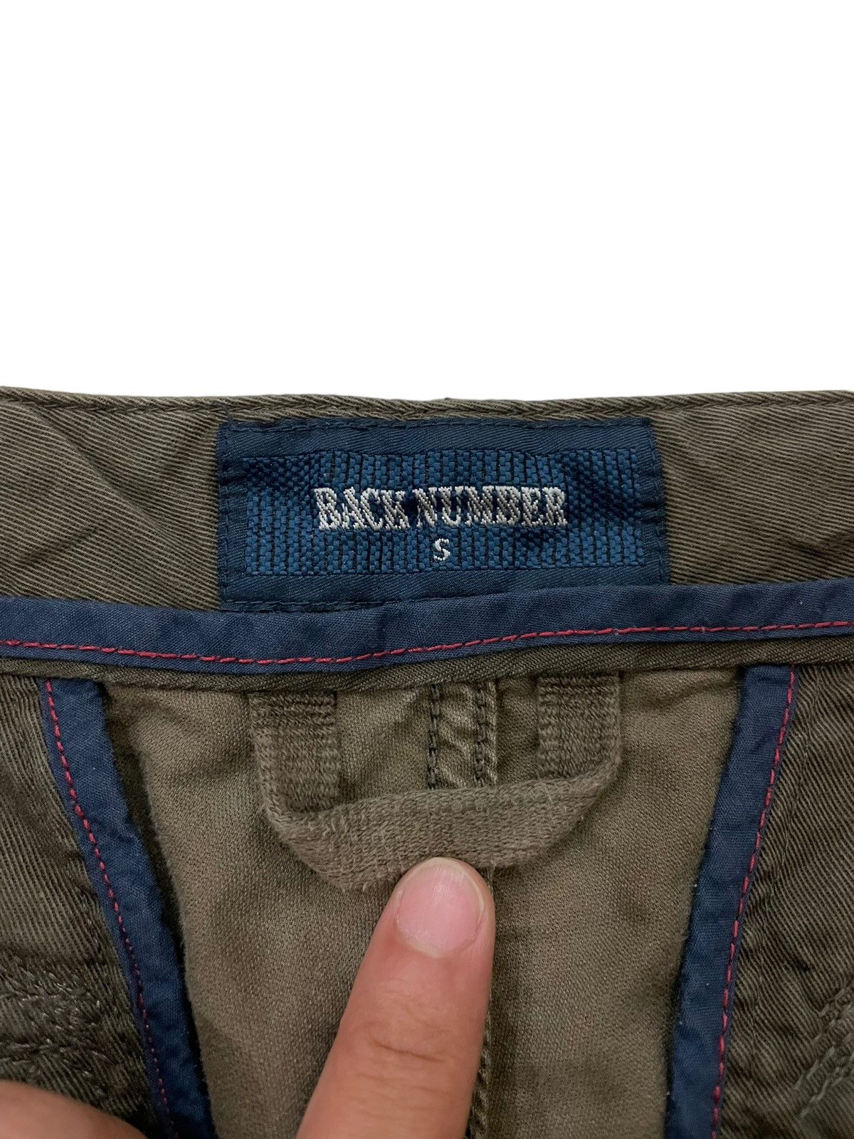 Japanese Brand × Vintage Back Number Tactical Cargo Multi Pocket Pant Size US 30 / EU 46 - 17 Thumbnail