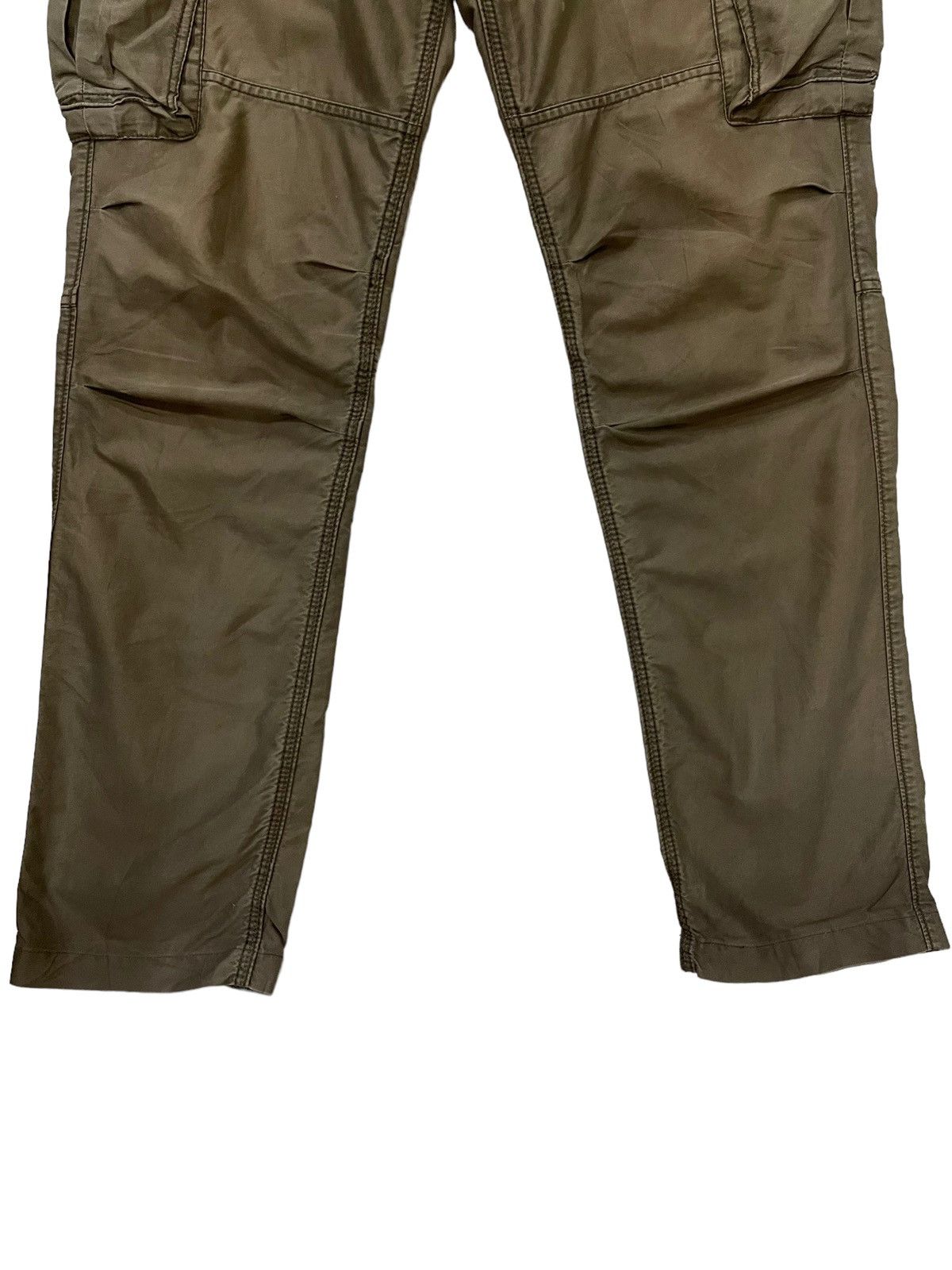 Japanese Brand × Vintage Back Number Tactical Cargo Multi Pocket Pant Size US 30 / EU 46 - 4 Thumbnail