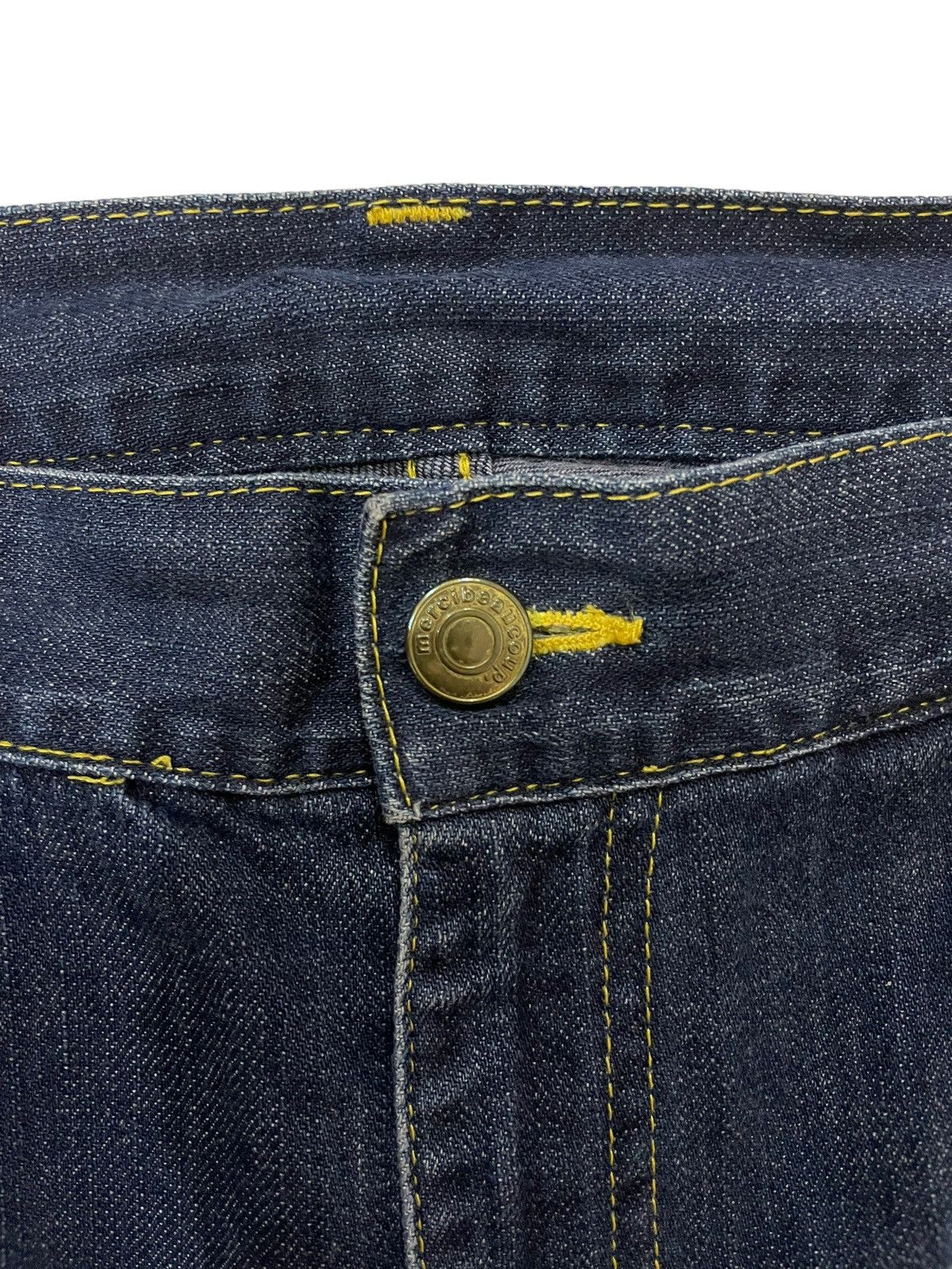 Issey Miyake × Tsumori Chisato × mercibeaucoup Vintage Issey Miyake Dropped Crotch Multi-Pocket Denim Size US 31 - 9 Thumbnail