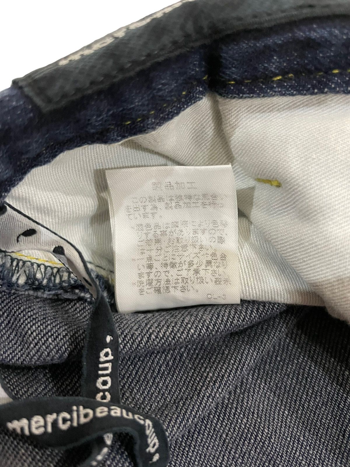 Issey Miyake × Tsumori Chisato × mercibeaucoup Vintage Issey Miyake Dropped Crotch Multi-Pocket Denim Size US 31 - 18 Thumbnail