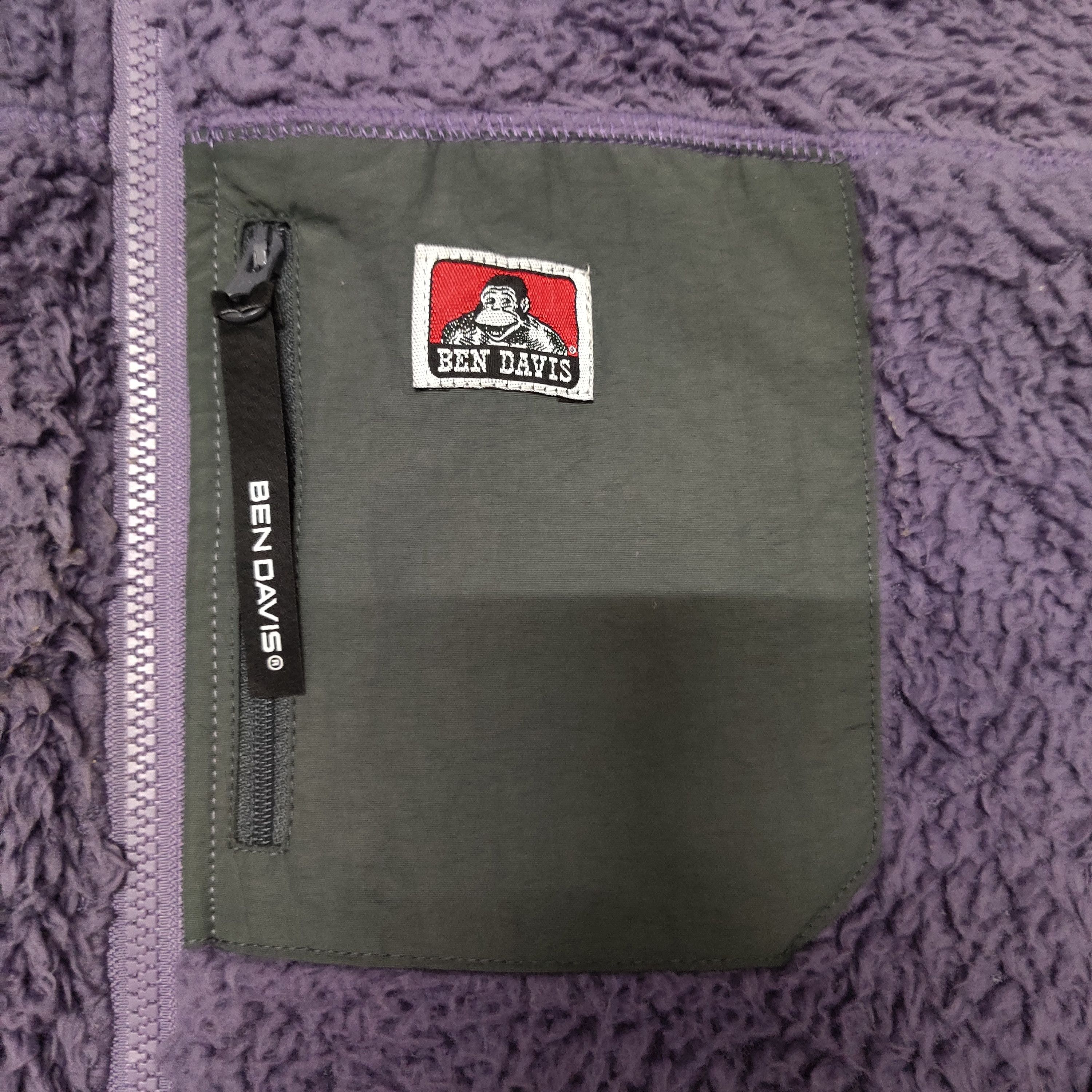 Ben Davis Vintage Ben Davis Sherpa Fleece Jacket Deep Pile Size US L / EU 52-54 / 3 - 5 Thumbnail