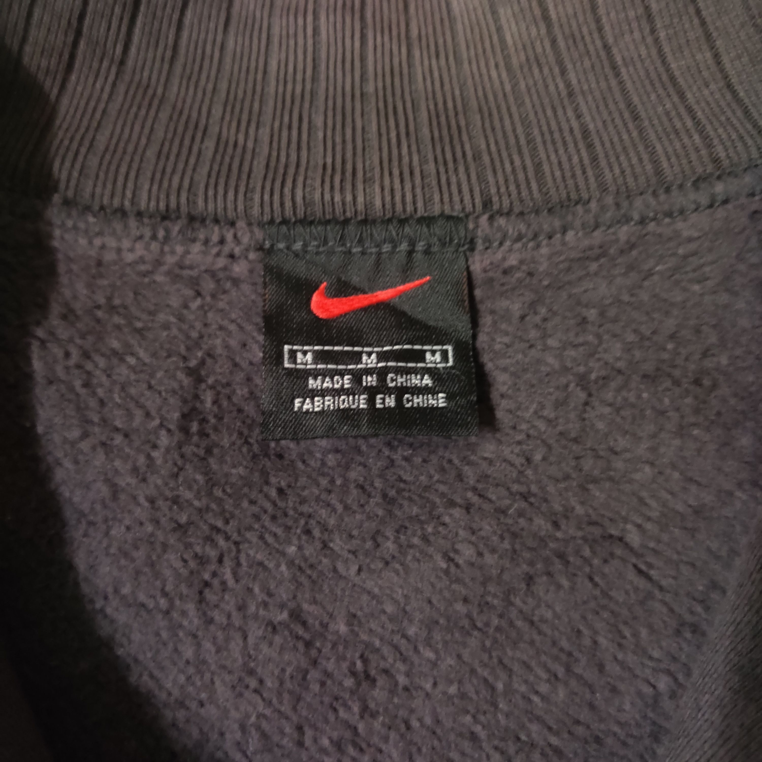 Nike Vintage 90's Nike Half Zipper Spell Out Embroidery Size US M / EU 48-50 / 2 - 4 Thumbnail