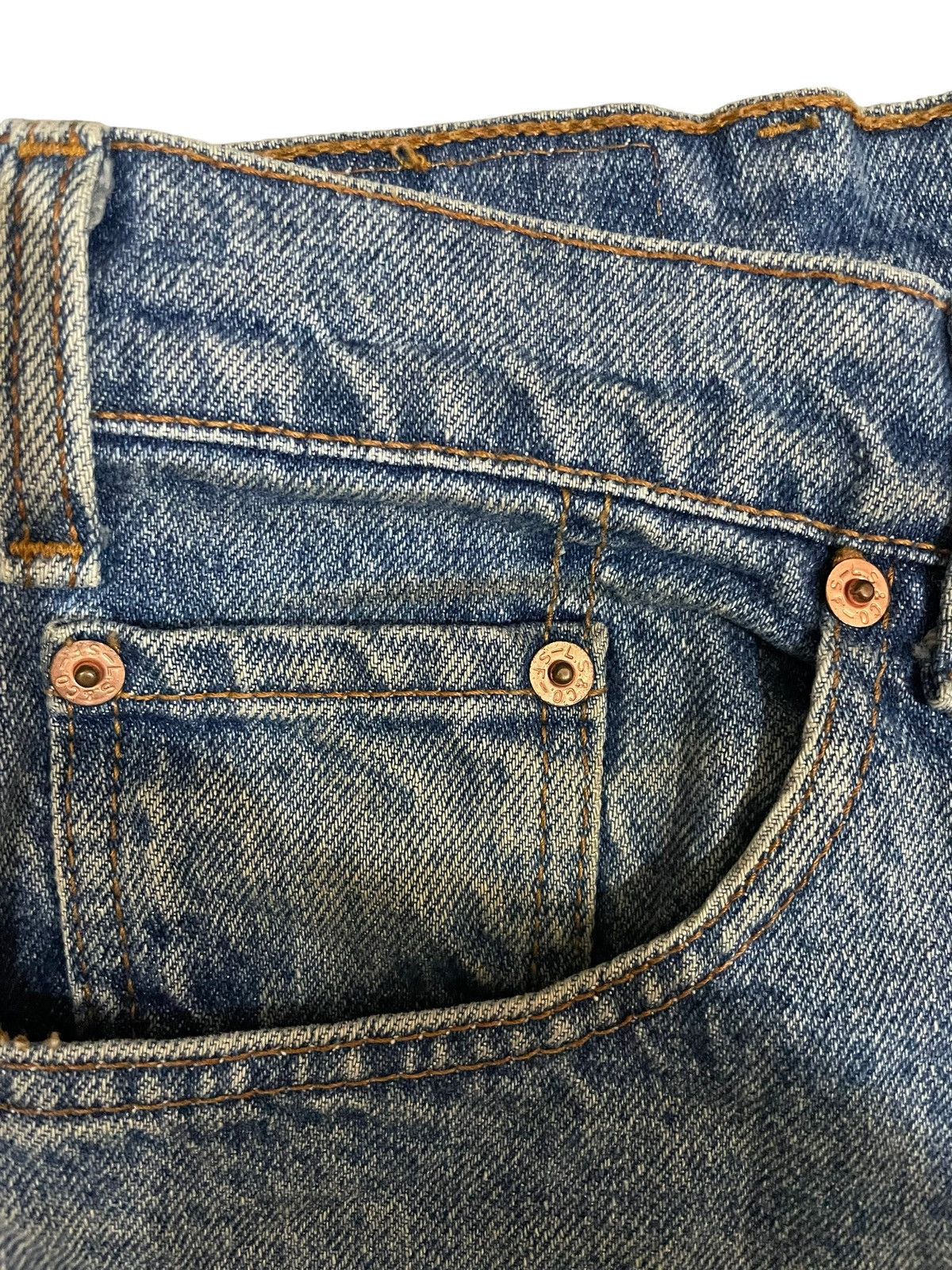 Levi's × Vintage Vintage Levis Lot 515-02 Regular Fit Denime Size US 34 / EU 50 - 9 Thumbnail