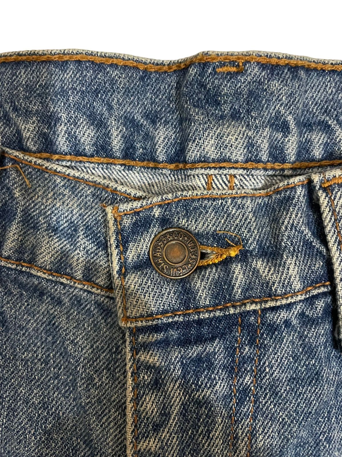 Levi's × Vintage Vintage Levis Lot 515-02 Regular Fit Denime Size US 34 / EU 50 - 8 Thumbnail
