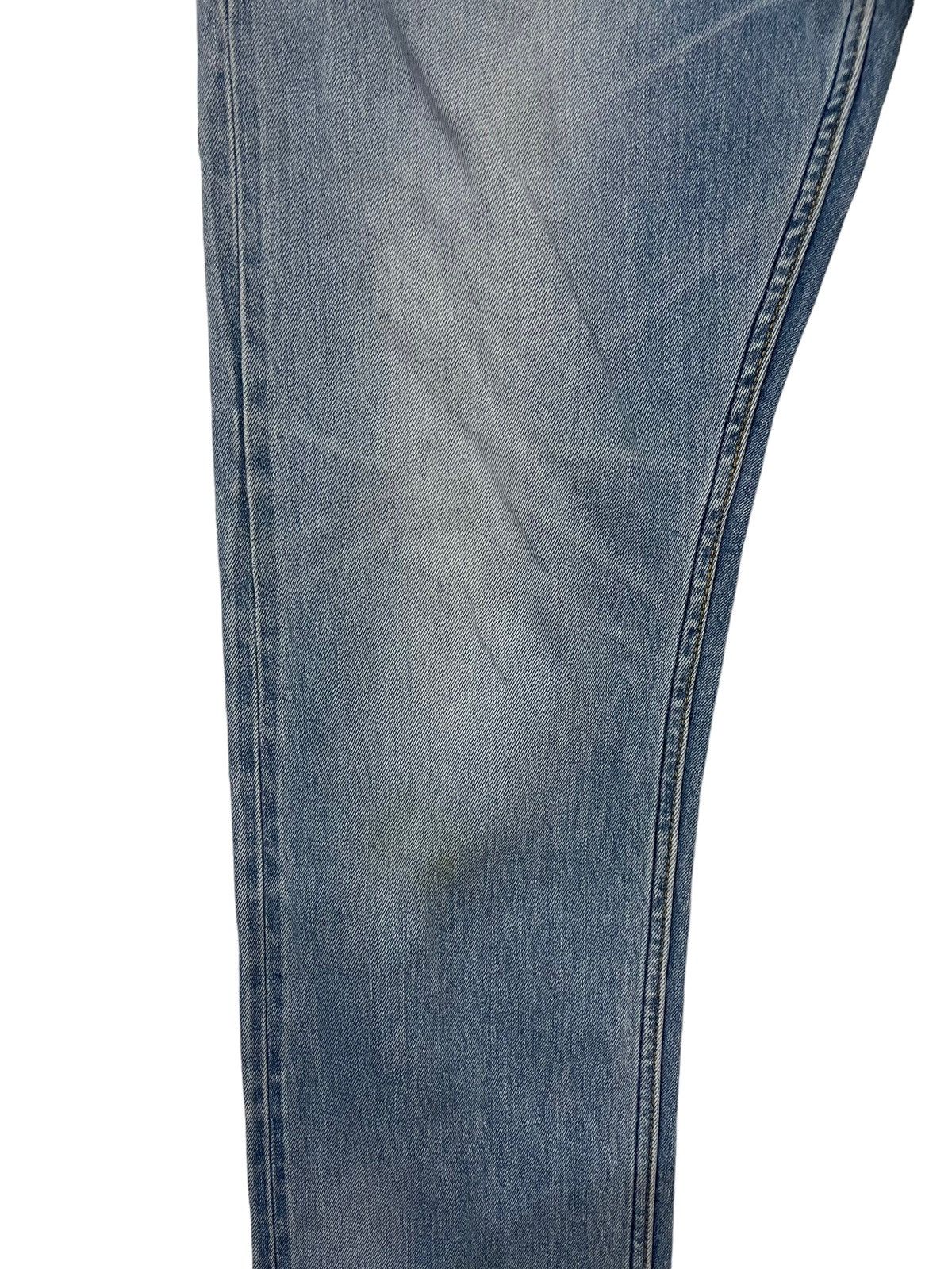 Seditionaries × Vintage Vtg Stooges & Co Faded Slim Fit Jeans Size US 35 - 5 Thumbnail