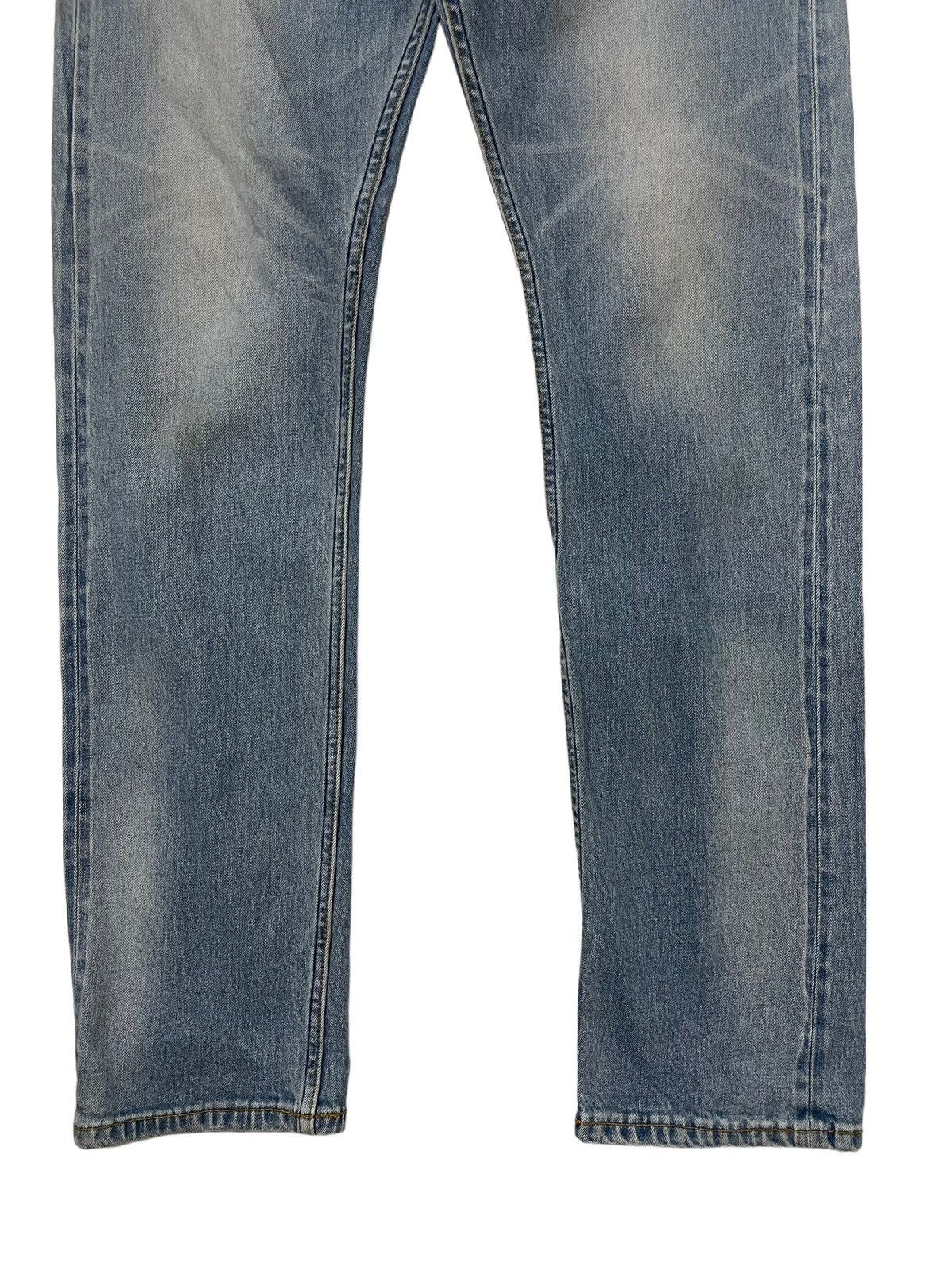 Seditionaries × Vintage Vtg Stooges & Co Faded Slim Fit Jeans Size US 35 - 4 Thumbnail