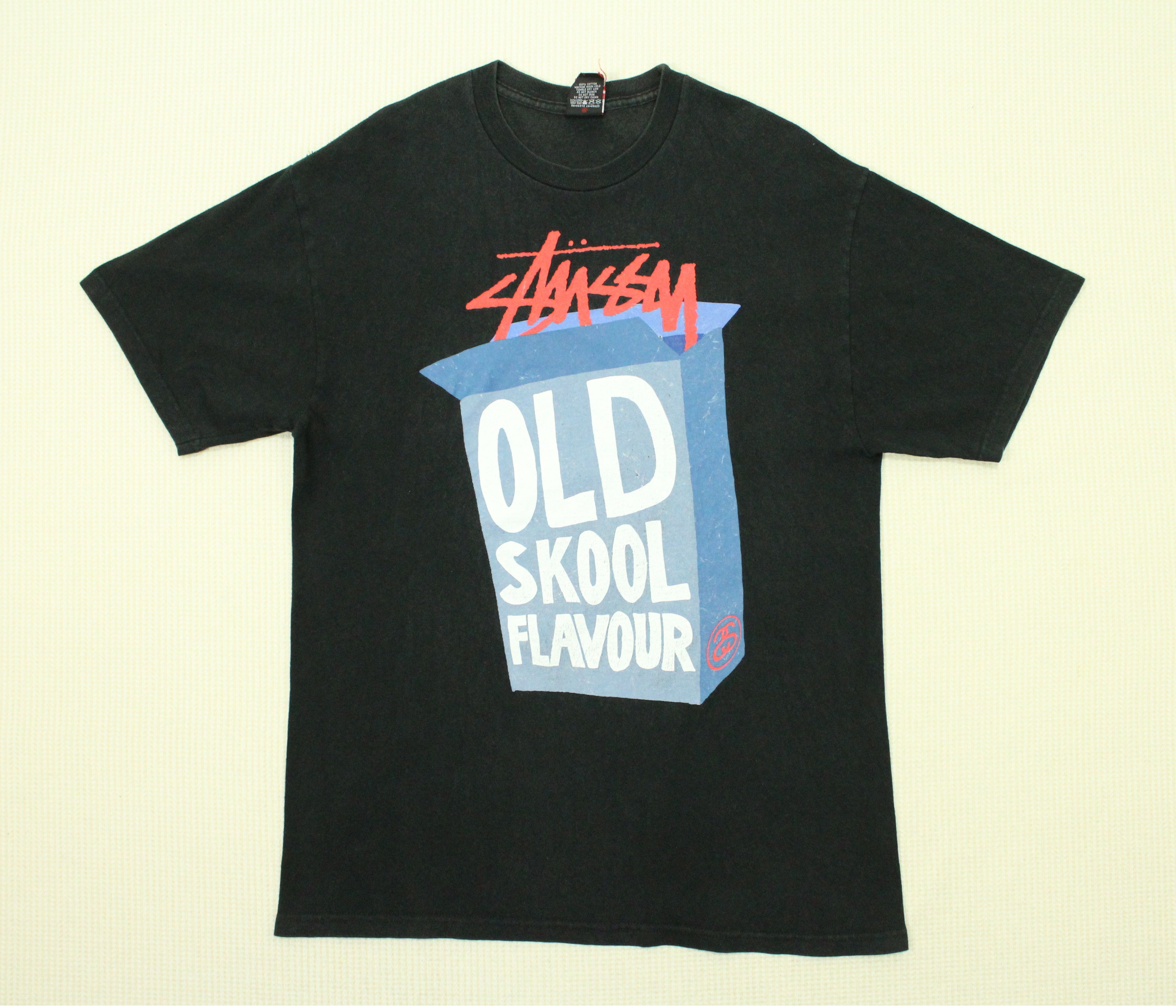 Stussy Vintage STUSSY T Shirt OLD SKOOL FLAVOUR Size US M / EU 48-50 / 2 - 3 Thumbnail