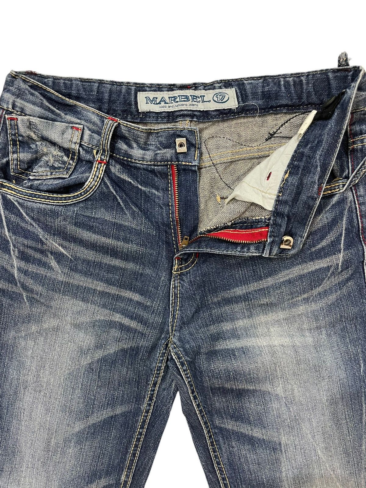Japanese Brand × Seditionaries Vintage Marbel Junior / Kids Wing Back Pocket Denime Size US 28 / EU 44 - 9 Thumbnail
