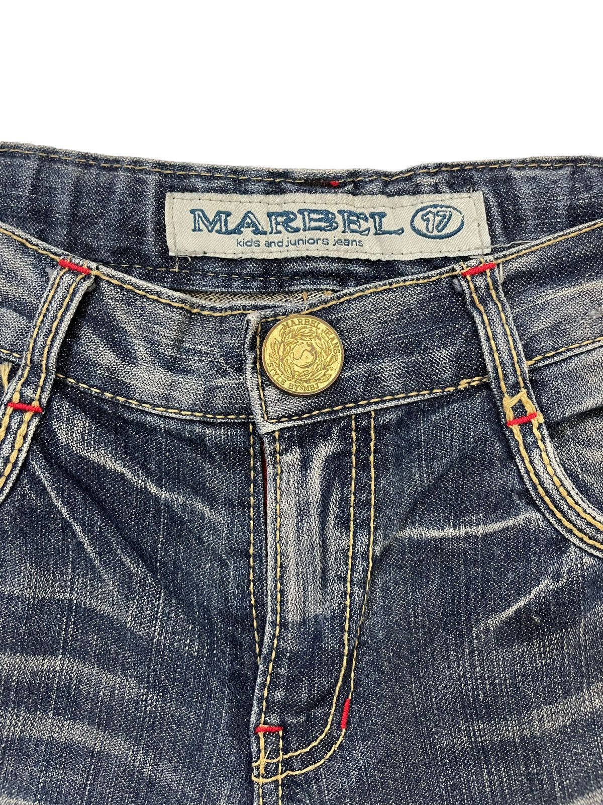 Japanese Brand × Seditionaries Vintage Marbel Junior / Kids Wing Back Pocket Denime Size US 28 / EU 44 - 8 Thumbnail