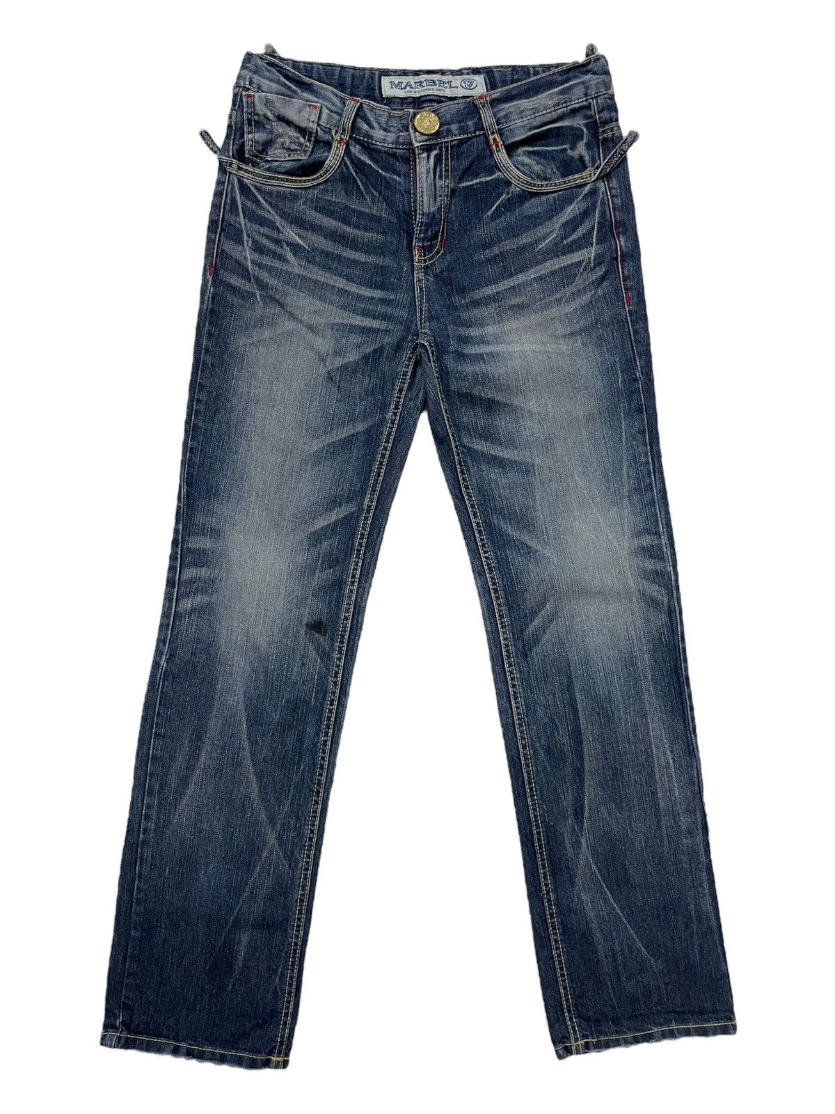 Japanese Brand × Seditionaries Vintage Marbel Junior / Kids Wing Back Pocket Denime Size US 28 / EU 44 - 2 Thumbnail