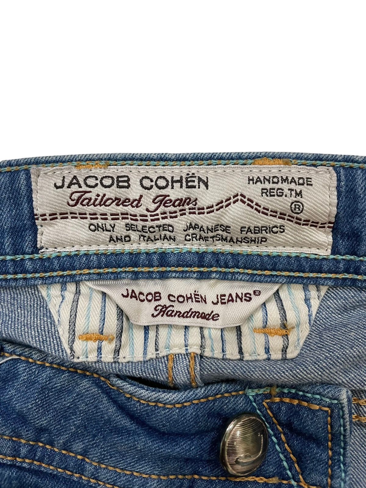 Jacob Cohen Exclusive🔥 Jacob Cohen Handmade Tailored Jeans Size US 32 / EU 48 - 9 Thumbnail