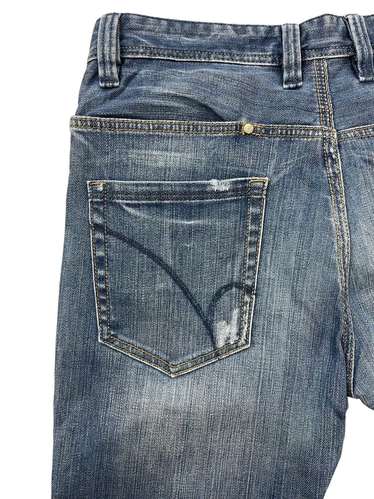 Black Label × Japanese Brand Vintage Back number Regular Fit Denime Size US 31 - 10 Thumbnail