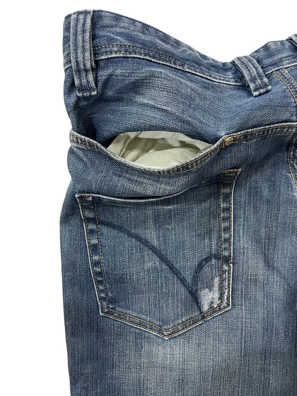Black Label × Japanese Brand Vintage Back number Regular Fit Denime Size US 31 - 11 Thumbnail