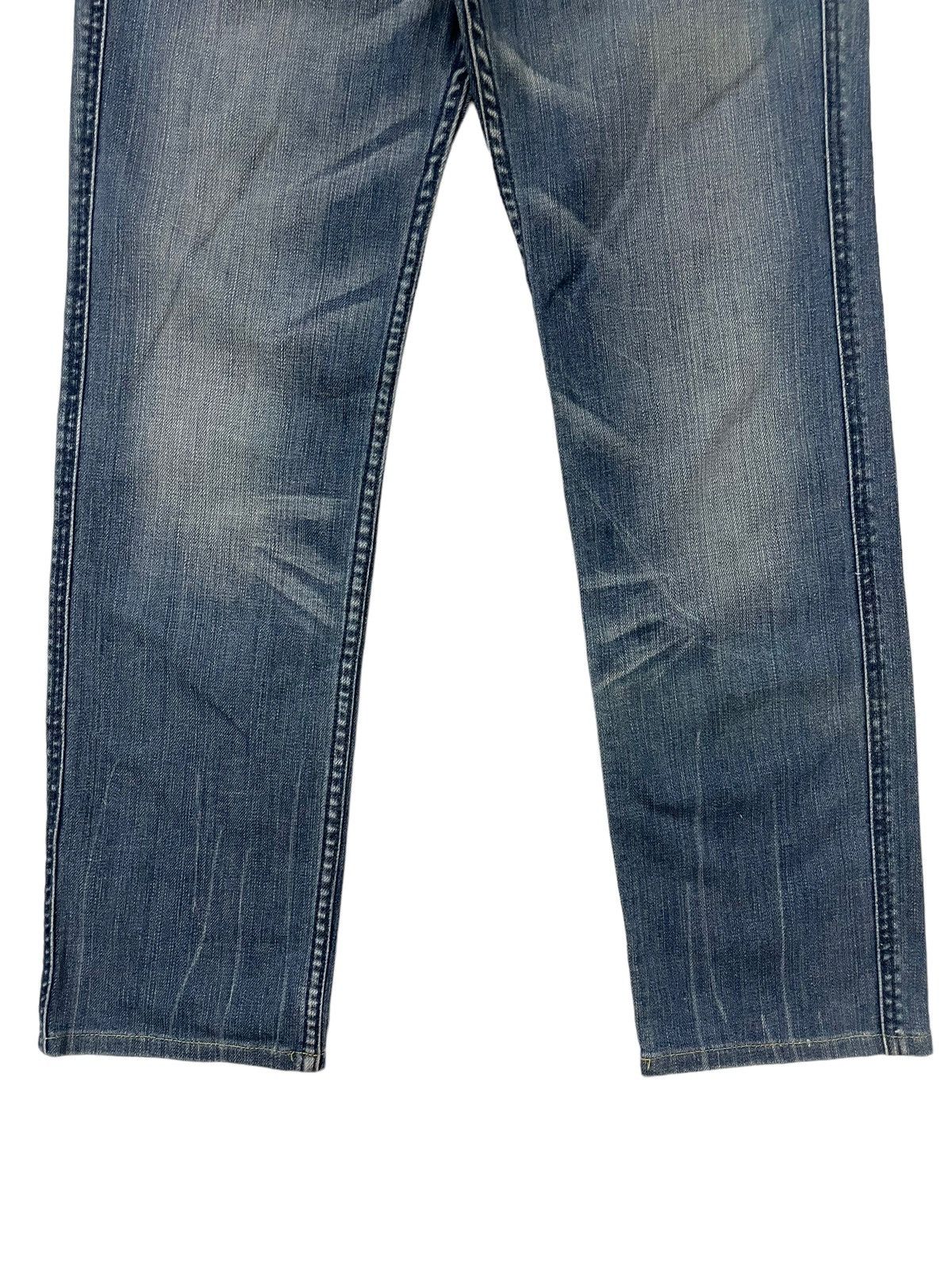 Black Label × Japanese Brand Vintage Back number Regular Fit Denime Size US 31 - 4 Thumbnail
