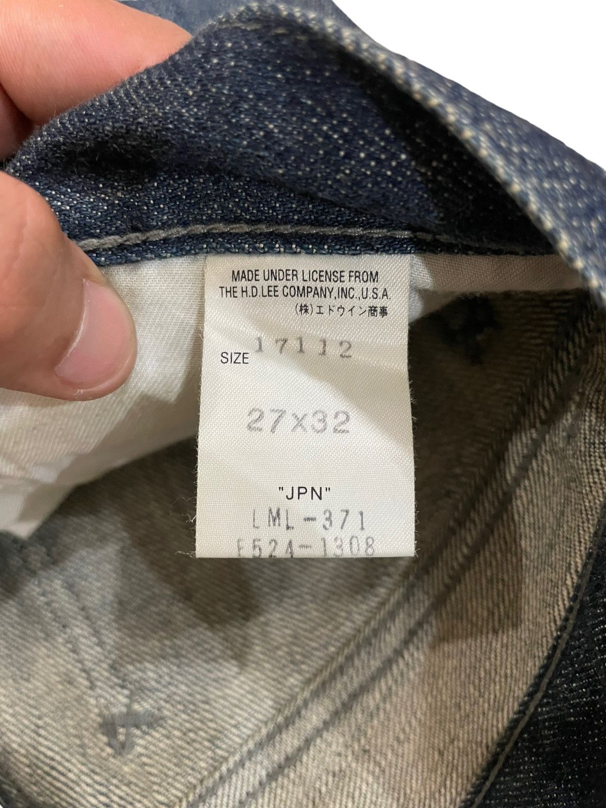 Japanese Brand × Vintage Vintage Lee Japanese Brand Bootcut / Flared Denime Size 28" / US 6 / IT 42 - 10 Thumbnail