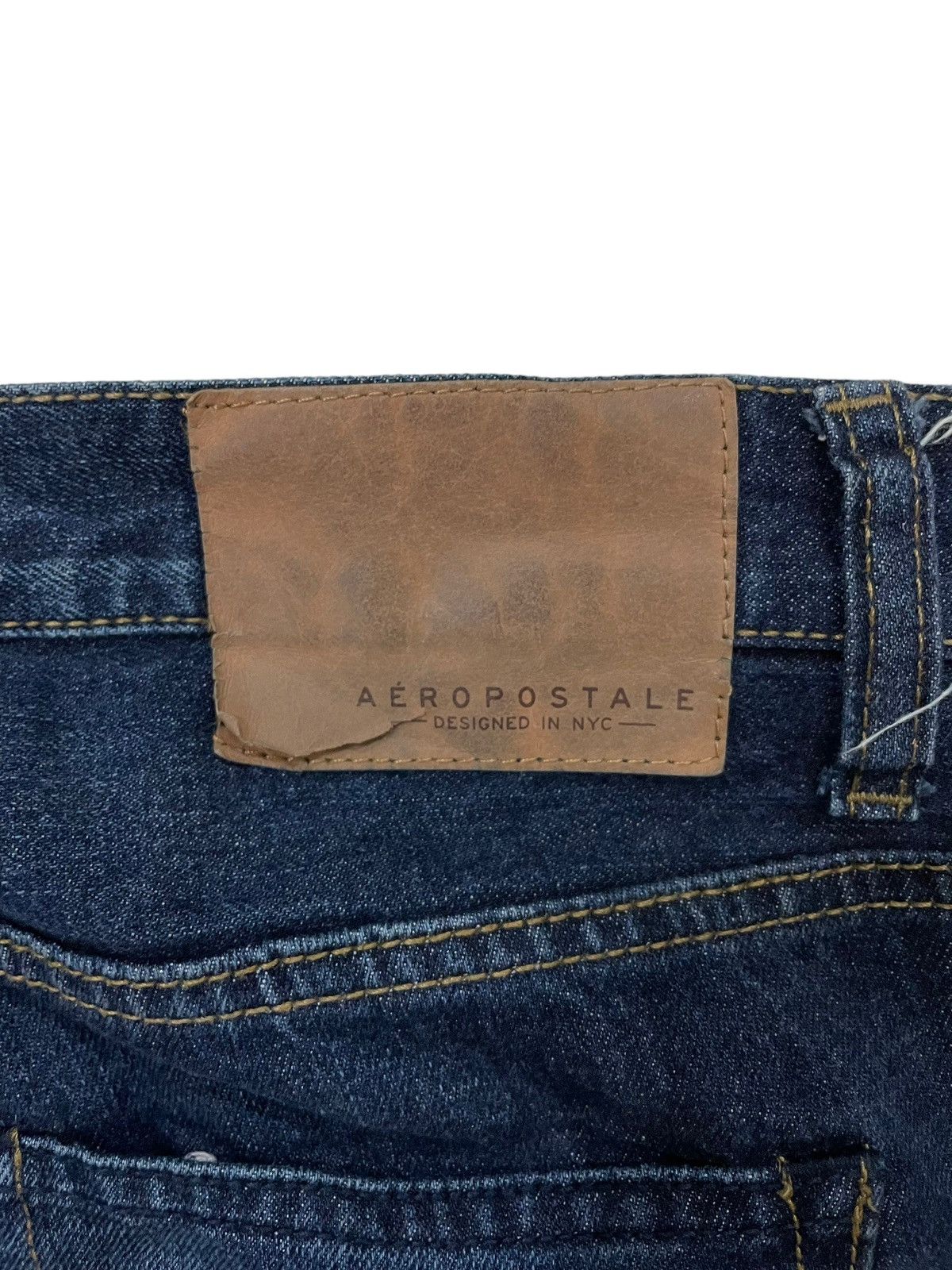 Aeropostale × Vintage Vintage Aeropostale Faded Slim Straight Jeans Size US 32 / EU 48 - 8 Thumbnail