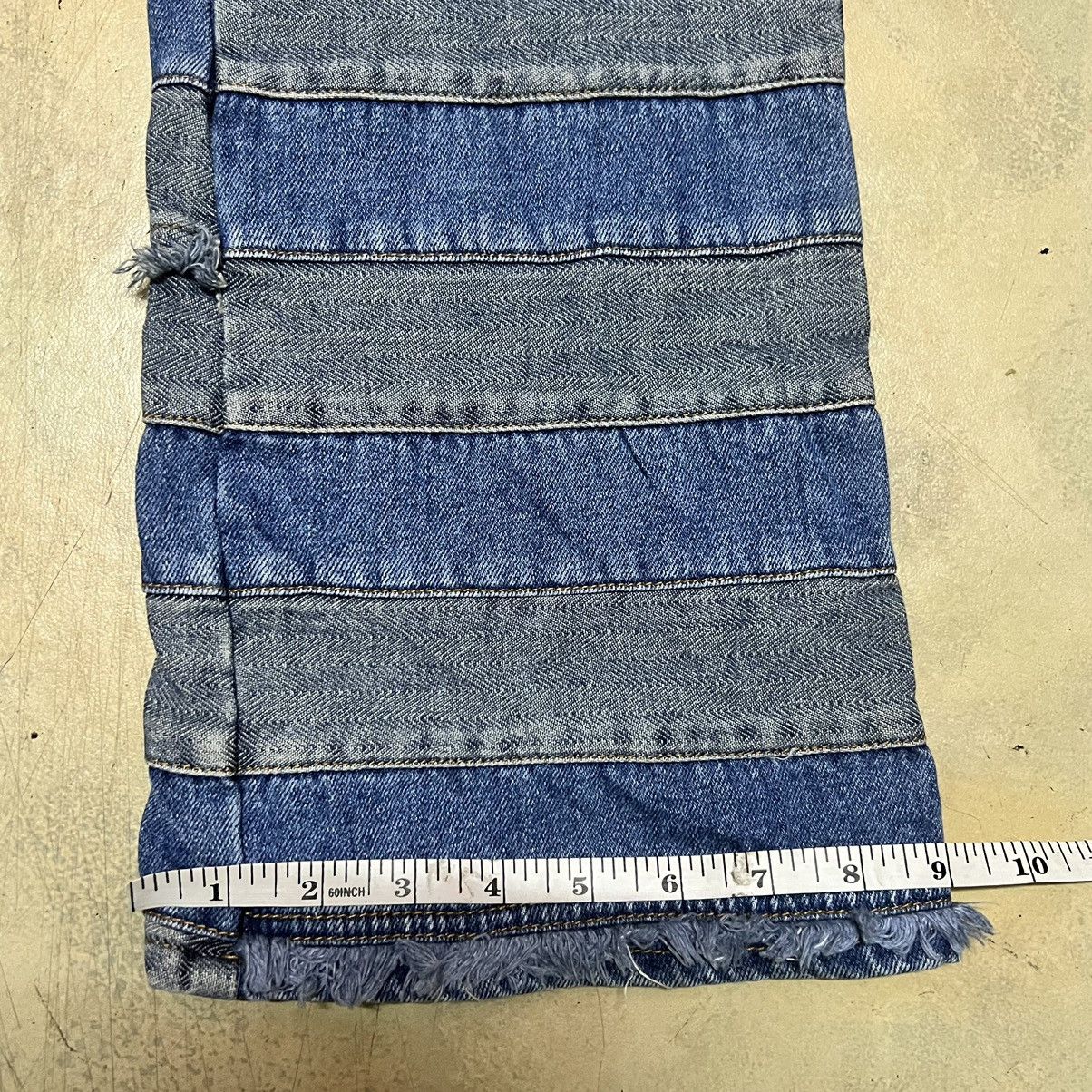 Japanese Brand Hysteric Glamour Inspired Hagi Denim Jeans Size 28" / US 6 / IT 42 - 14 Thumbnail