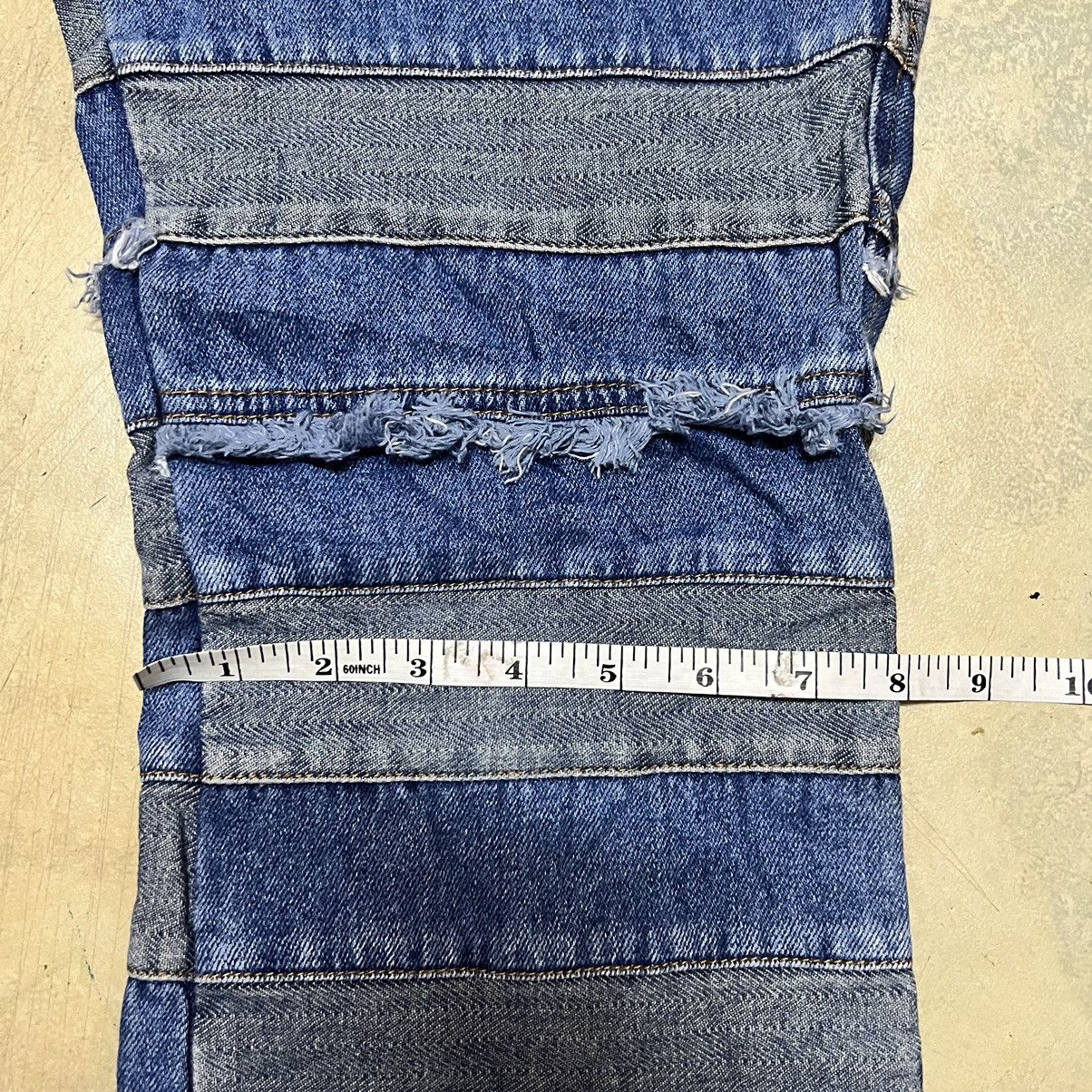 Japanese Brand Hysteric Glamour Inspired Hagi Denim Jeans Size 28" / US 6 / IT 42 - 13 Thumbnail