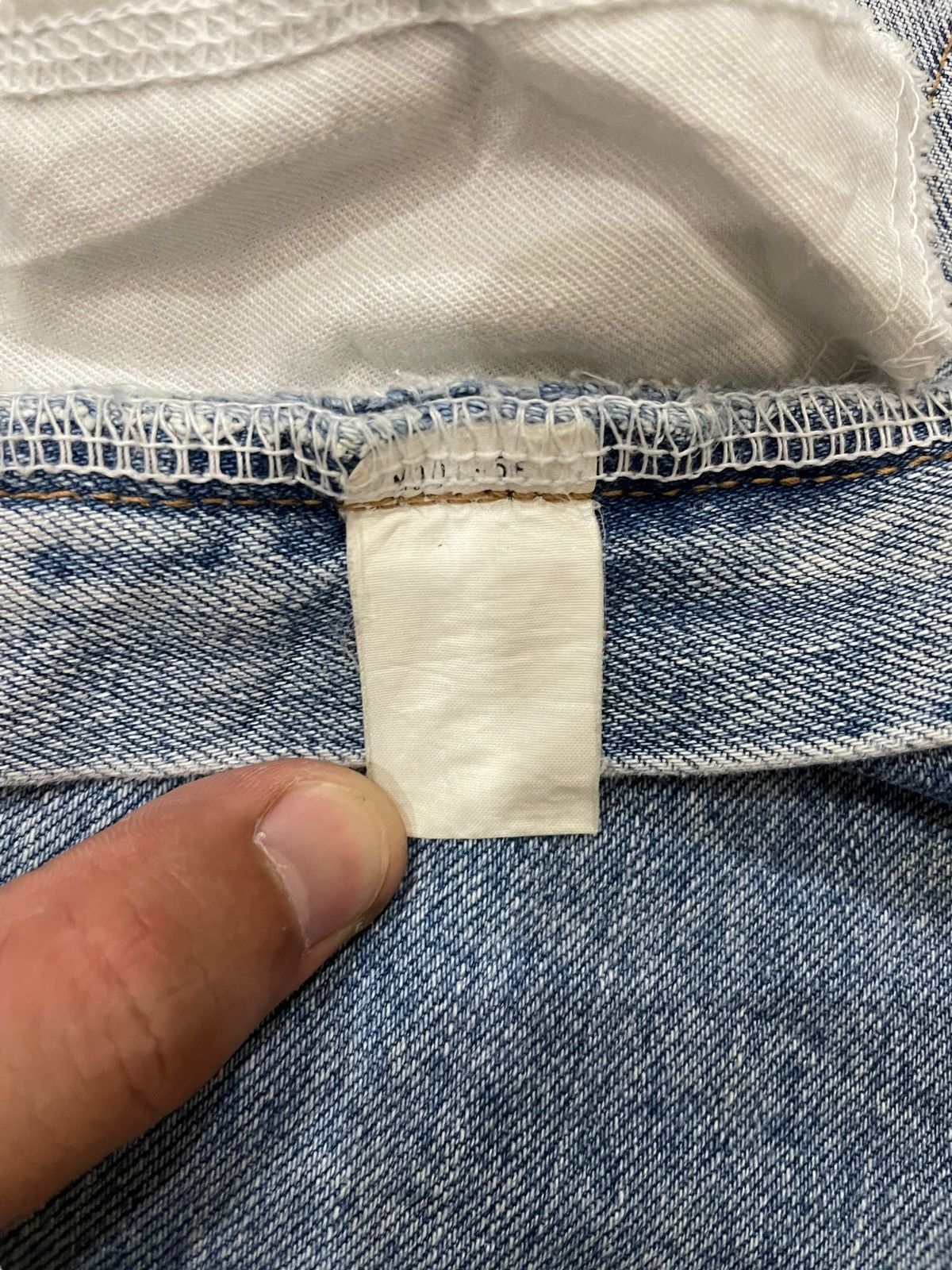 Big John × Japanese Brand Vintage Brappers Blue Washed Loose Fit Jeans Size 26" / US 2 / IT 38 - 7 Thumbnail