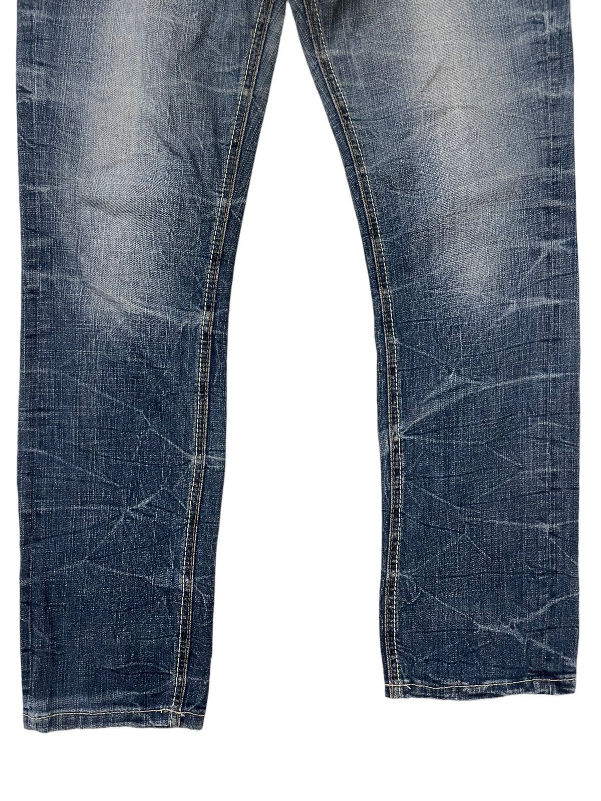 Japanese Brand Vintage Urban Crush Regular Fit Lightning Design Denime Size US 32 / EU 48 - 4 Thumbnail