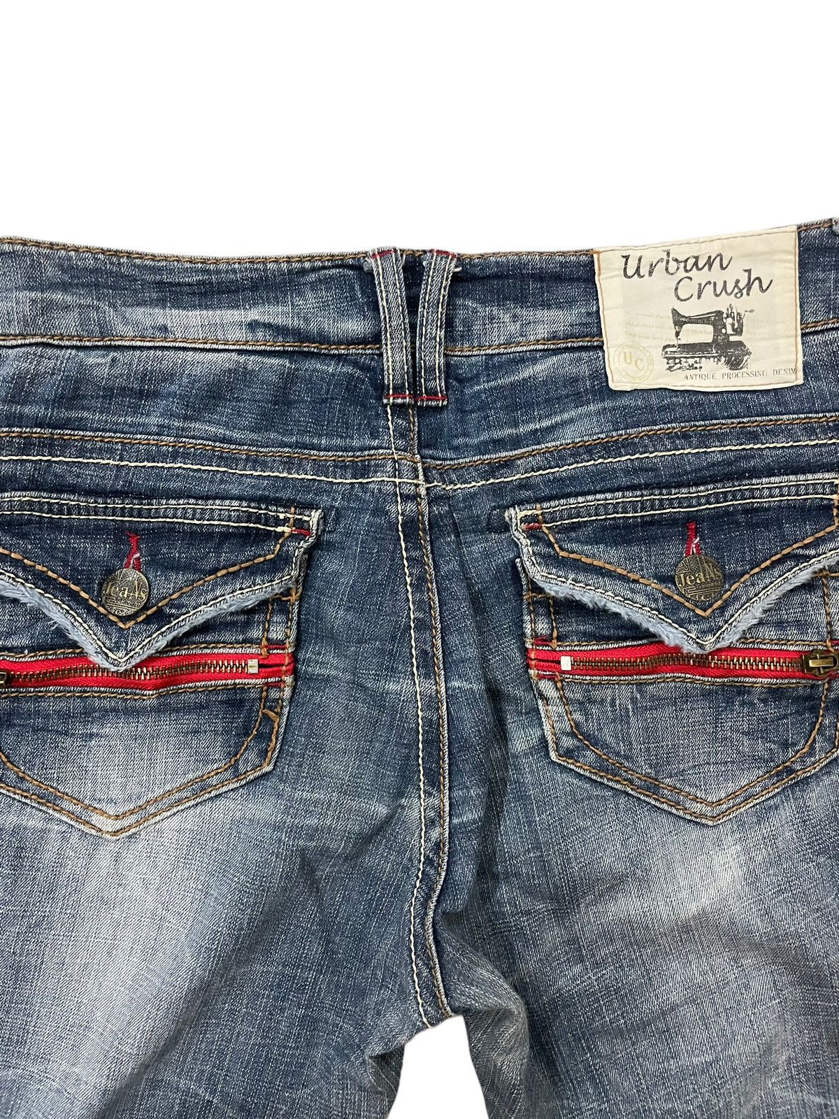Japanese Brand Vintage Urban Crush Regular Fit Lightning Design Denime Size US 32 / EU 48 - 11 Thumbnail