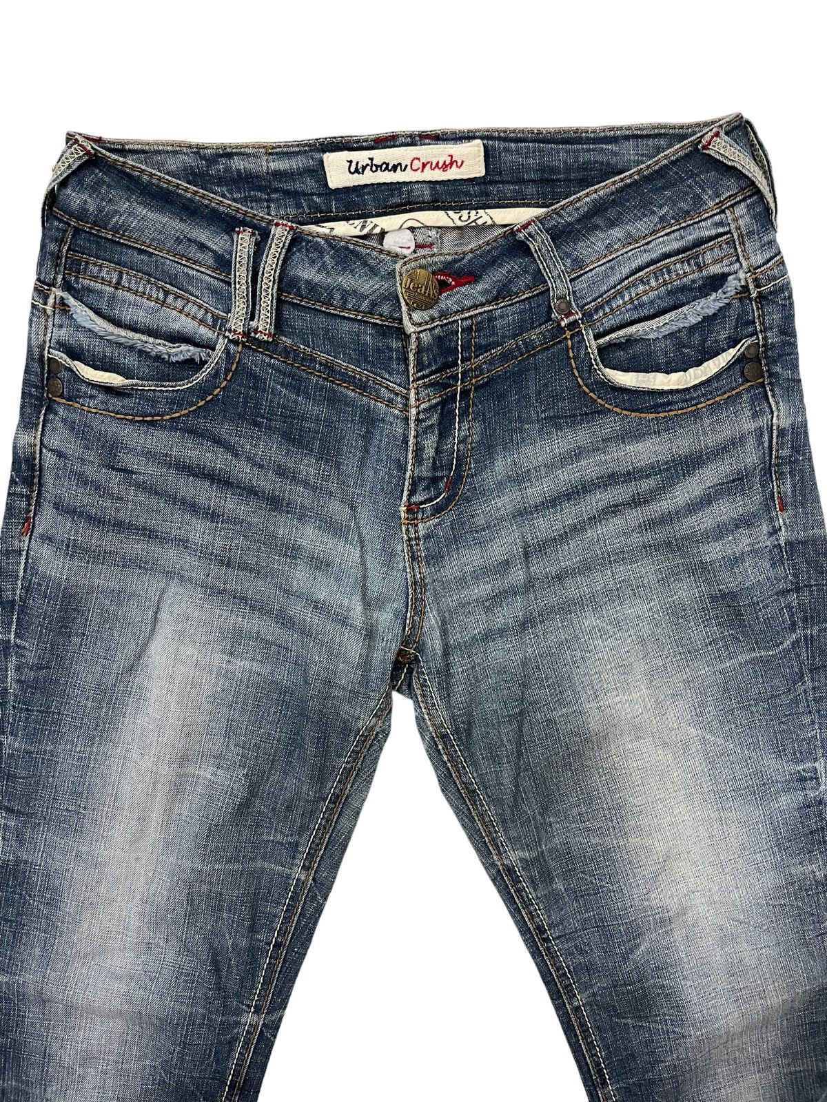 Japanese Brand Vintage Urban Crush Regular Fit Lightning Design Denime Size US 32 / EU 48 - 3 Thumbnail