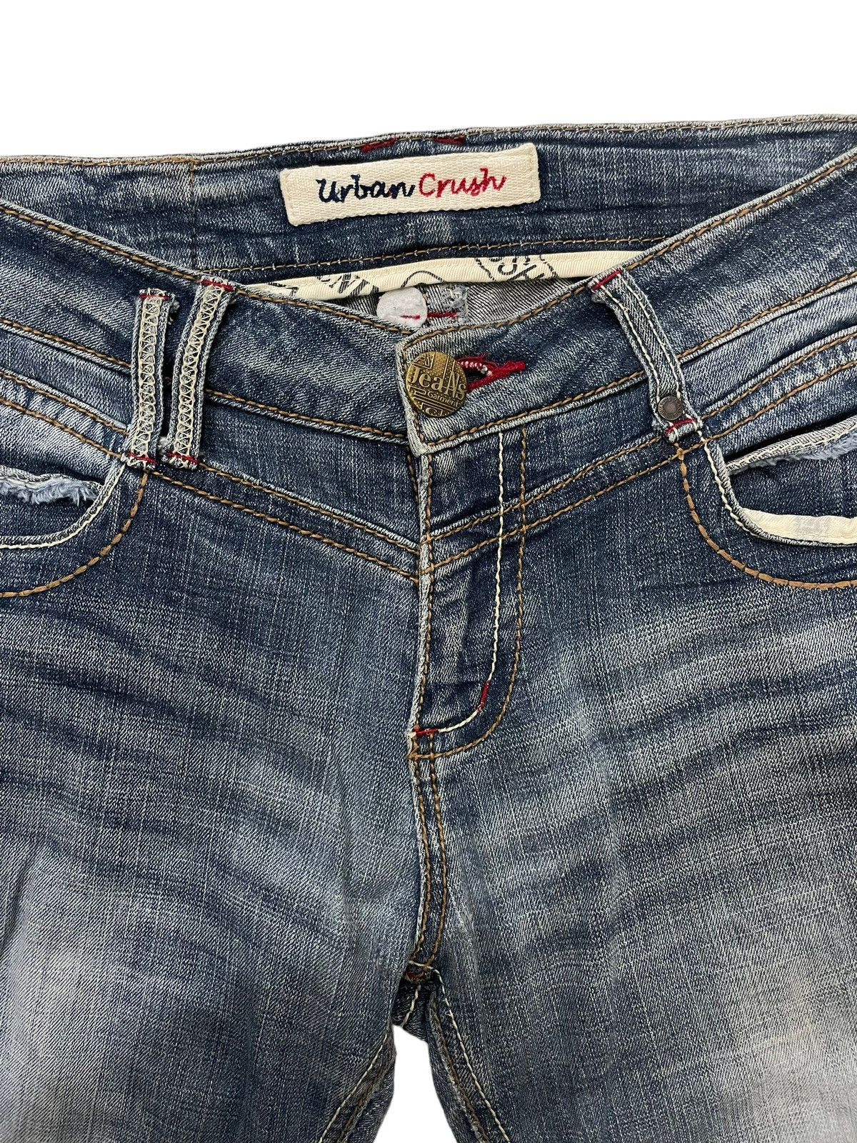 Japanese Brand Vintage Urban Crush Regular Fit Lightning Design Denime Size US 32 / EU 48 - 5 Thumbnail